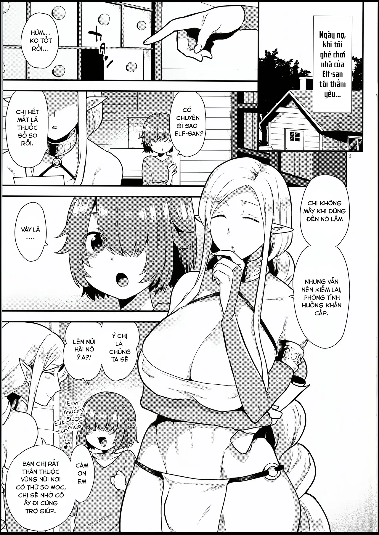 HentaiVN.net - Ảnh 3 - Elf Onsen - Oneshot