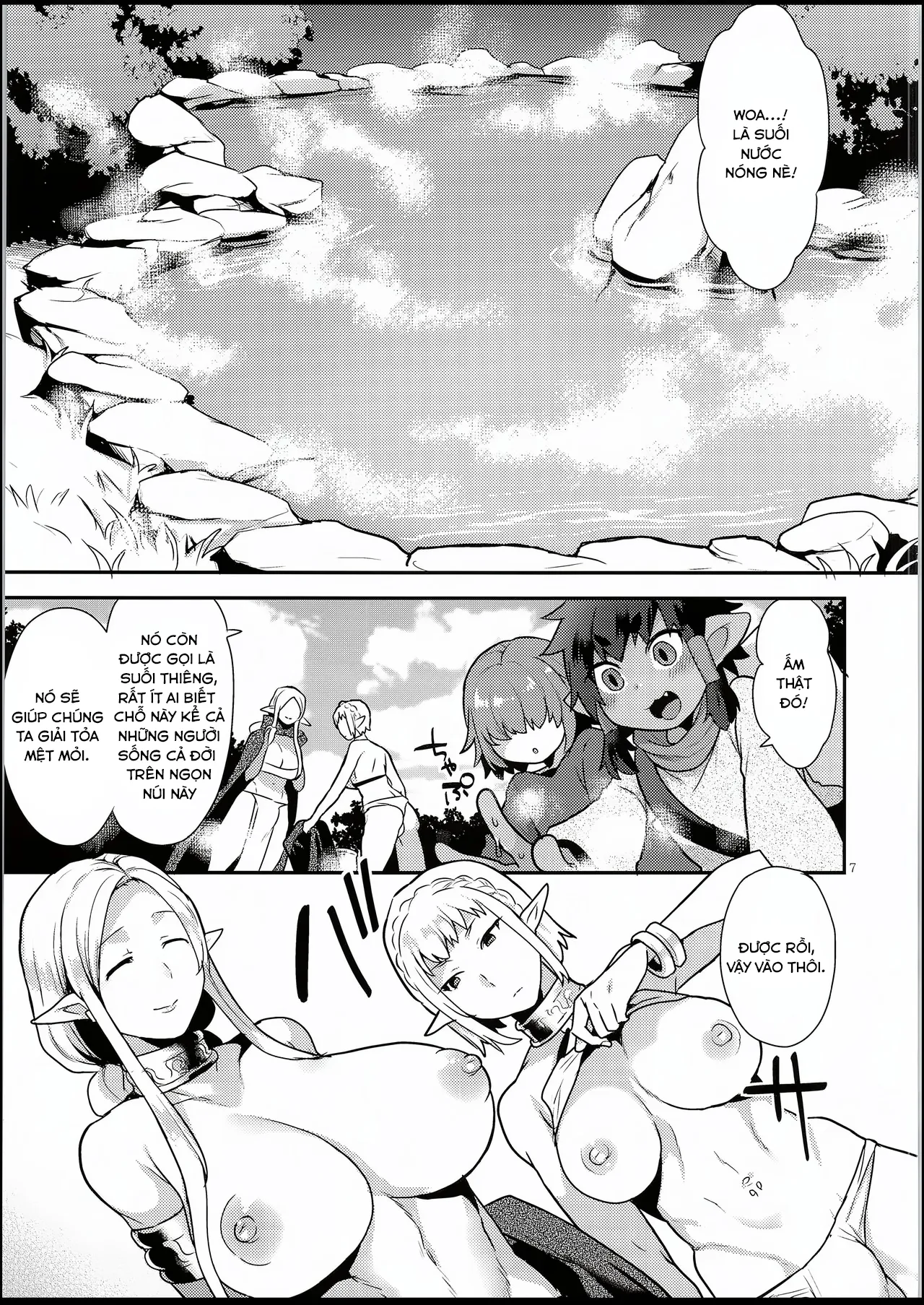 HentaiVN.net - Ảnh 7 - Elf Onsen - Oneshot