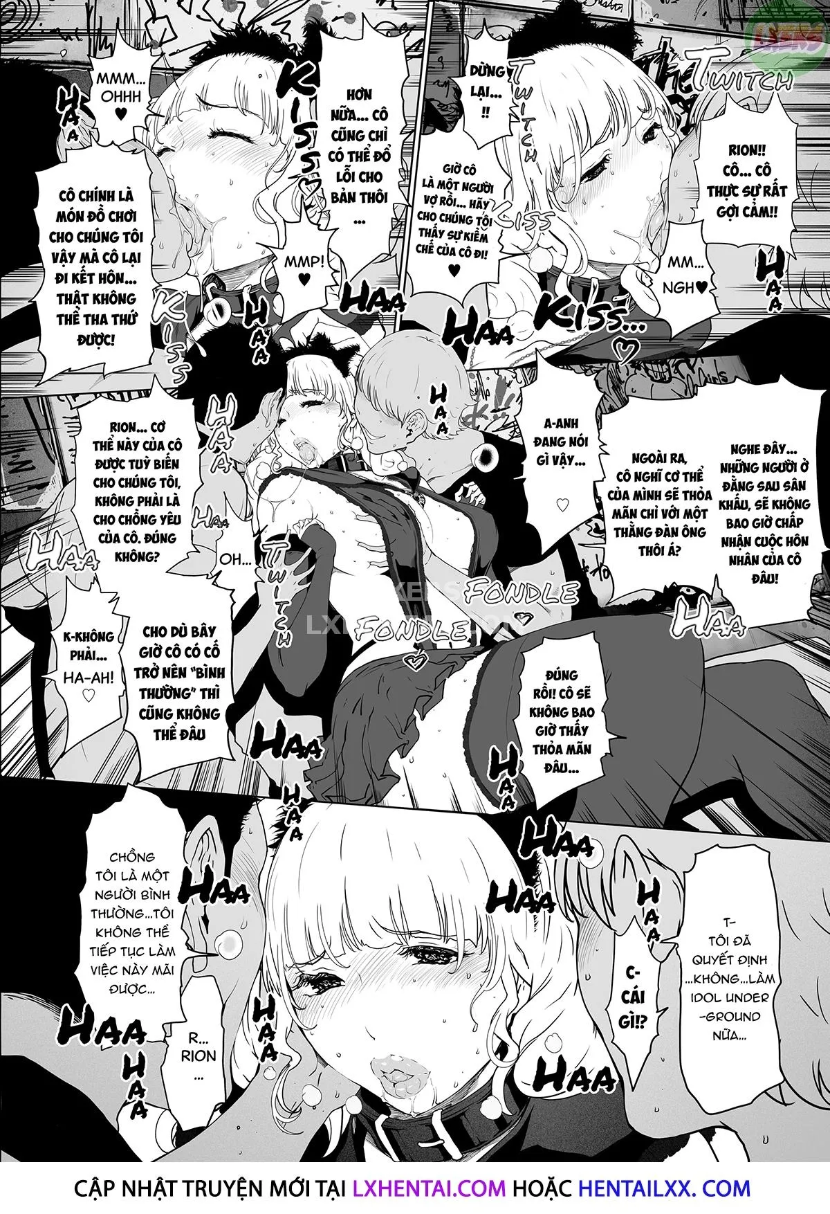 HentaiVN.net - Ảnh 9 - Underground Idol MILF cắm sừng chồng sau sân khấu - Oneshot