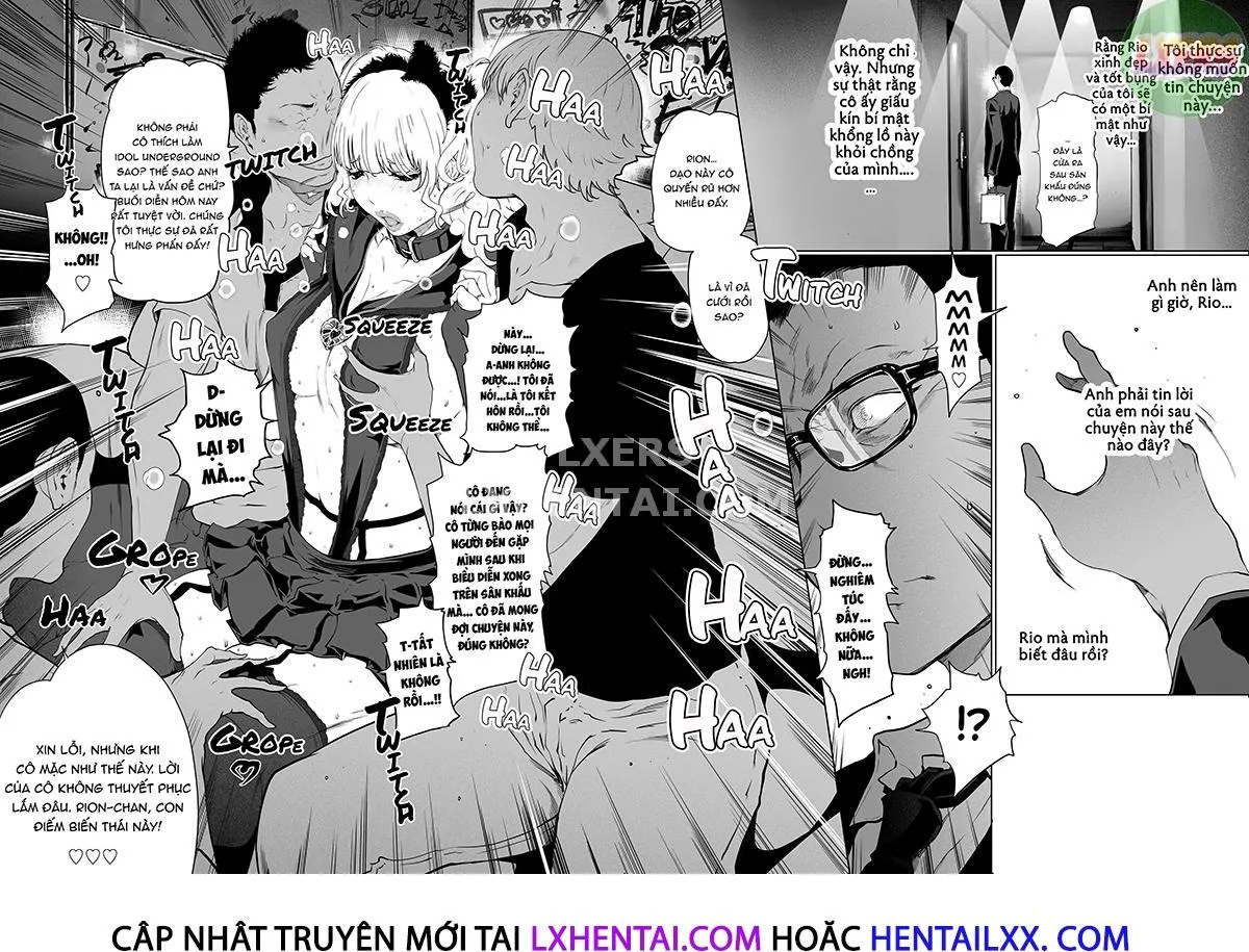 HentaiVN.net - Ảnh 8 - Underground Idol MILF cắm sừng chồng sau sân khấu - Oneshot