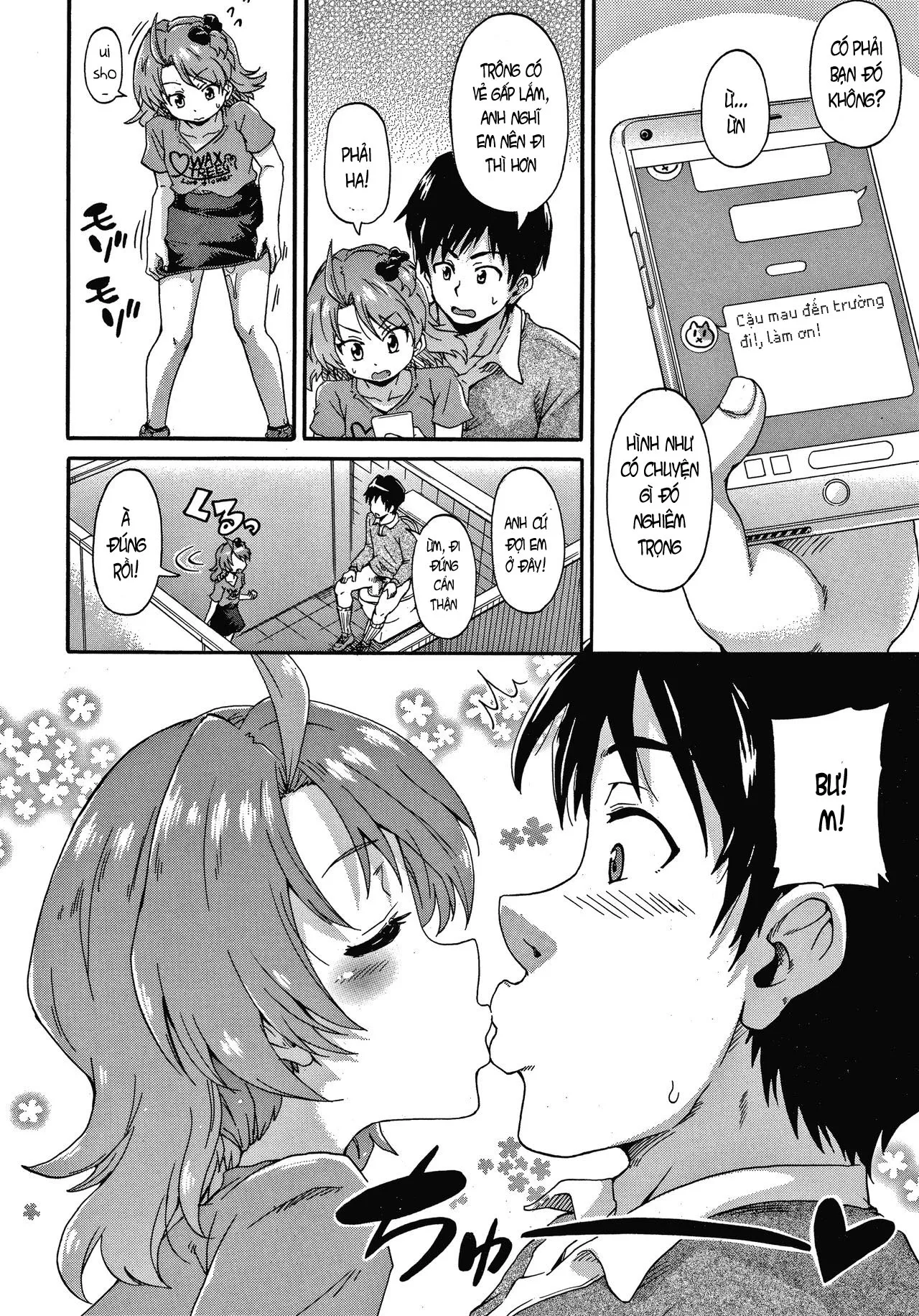 HentaiVN.net - Ảnh 10 - Trông vậy thôi nhưng chúng em có kinh nghiệm rồi đó ! [Keikenzumi da yo, Watashi-tachi] - Chap 2, Bên nhau mọi lúc mọi nơi...