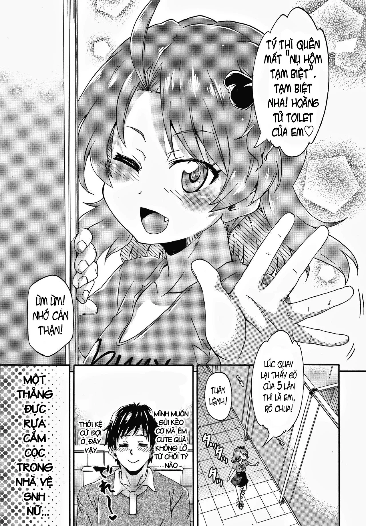 HentaiVN.net - Ảnh 11 - Trông vậy thôi nhưng chúng em có kinh nghiệm rồi đó ! [Keikenzumi da yo, Watashi-tachi] - Chap 2, Bên nhau mọi lúc mọi nơi...