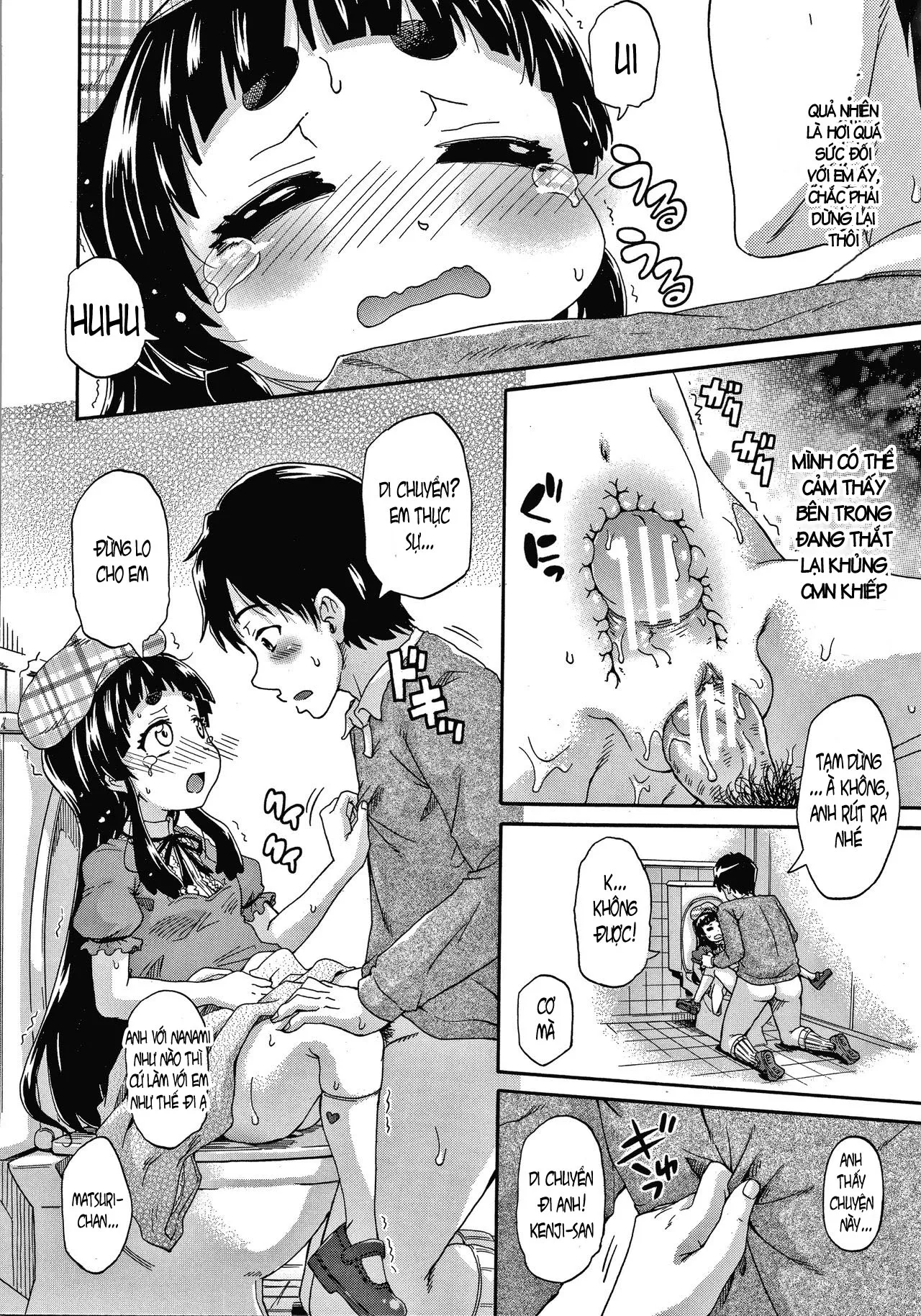 HentaiVN.net - Ảnh 24 - Trông vậy thôi nhưng chúng em có kinh nghiệm rồi đó ! [Keikenzumi da yo, Watashi-tachi] - Chap 2, Bên nhau mọi lúc mọi nơi...