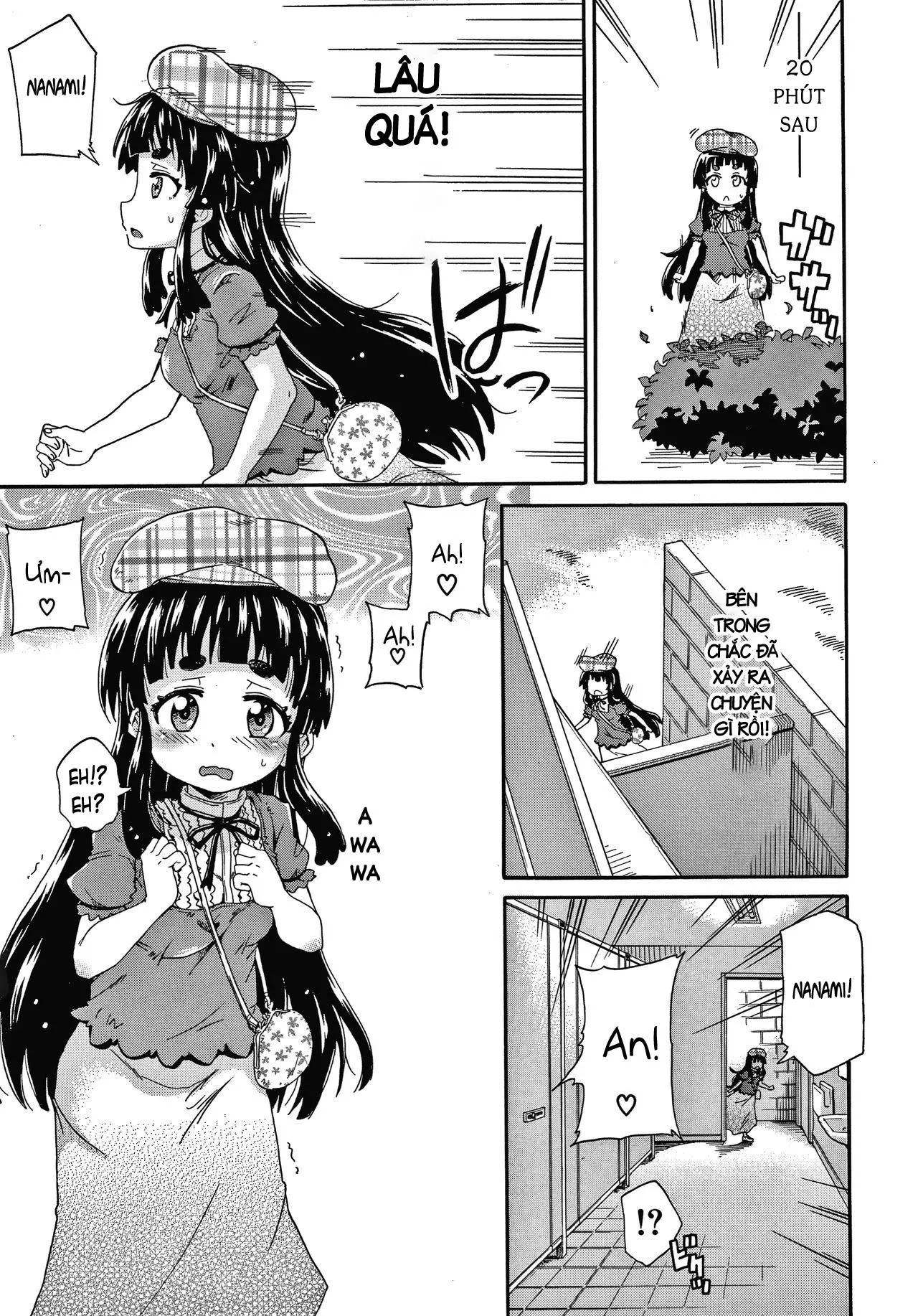 HentaiVN.net - Ảnh 5 - Trông vậy thôi nhưng chúng em có kinh nghiệm rồi đó ! [Keikenzumi da yo, Watashi-tachi] - Chap 2, Bên nhau mọi lúc mọi nơi...
