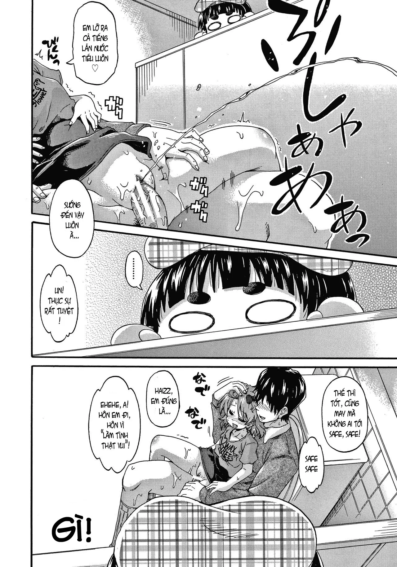 HentaiVN.net - Ảnh 8 - Trông vậy thôi nhưng chúng em có kinh nghiệm rồi đó ! [Keikenzumi da yo, Watashi-tachi] - Chap 2, Bên nhau mọi lúc mọi nơi...