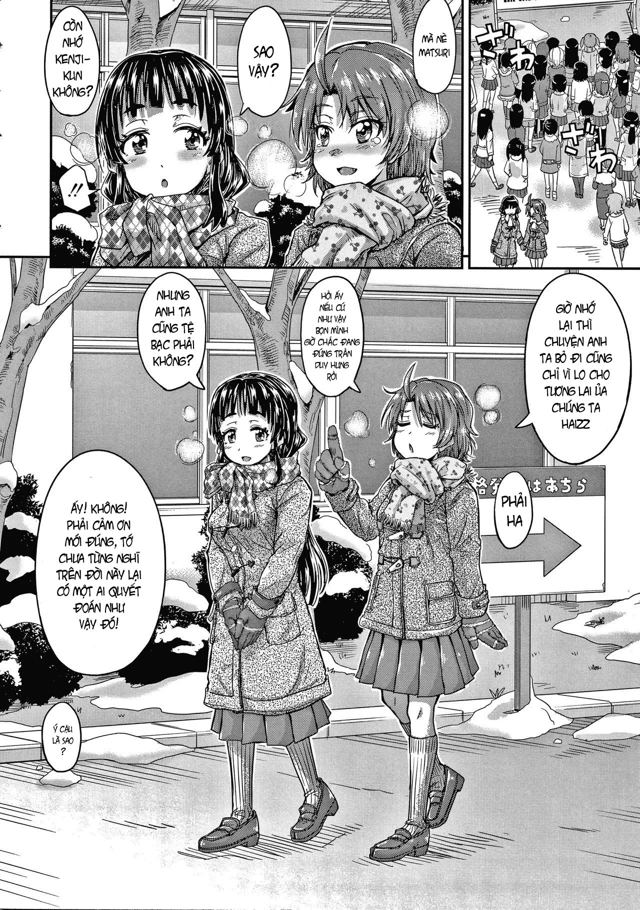 HentaiVN.net - Ảnh 44 - Trông vậy thôi nhưng chúng em có kinh nghiệm rồi đó ! [Keikenzumi da yo, Watashi-tachi] - Chap 5 Hồi kết. Tương lai của chúng em
