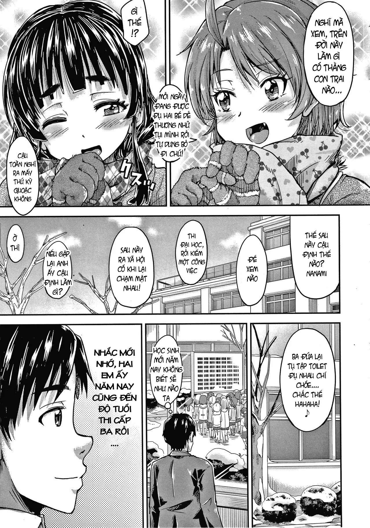 HentaiVN.net - Ảnh 45 - Trông vậy thôi nhưng chúng em có kinh nghiệm rồi đó ! [Keikenzumi da yo, Watashi-tachi] - Chap 5 Hồi kết. Tương lai của chúng em