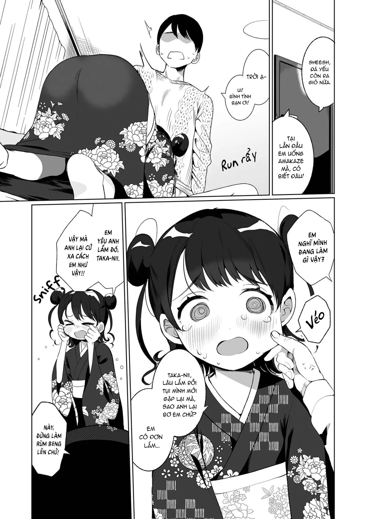 HentaiVN.net - Ảnh 8 - Những điều tốt đẹp với anh họ của tôi. [Itoko to Ii Koto] - Oneshot
