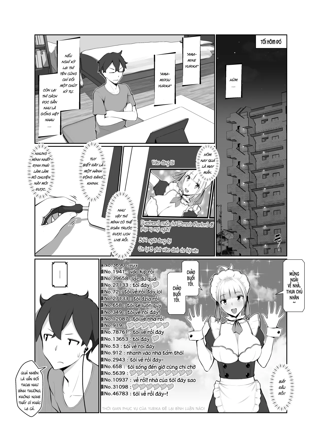 HentaiVN.net - Ảnh 11 - Bà chị thích livestream [Onee-san wa Nama Haishin ga Osuki] - Oneshot nuột