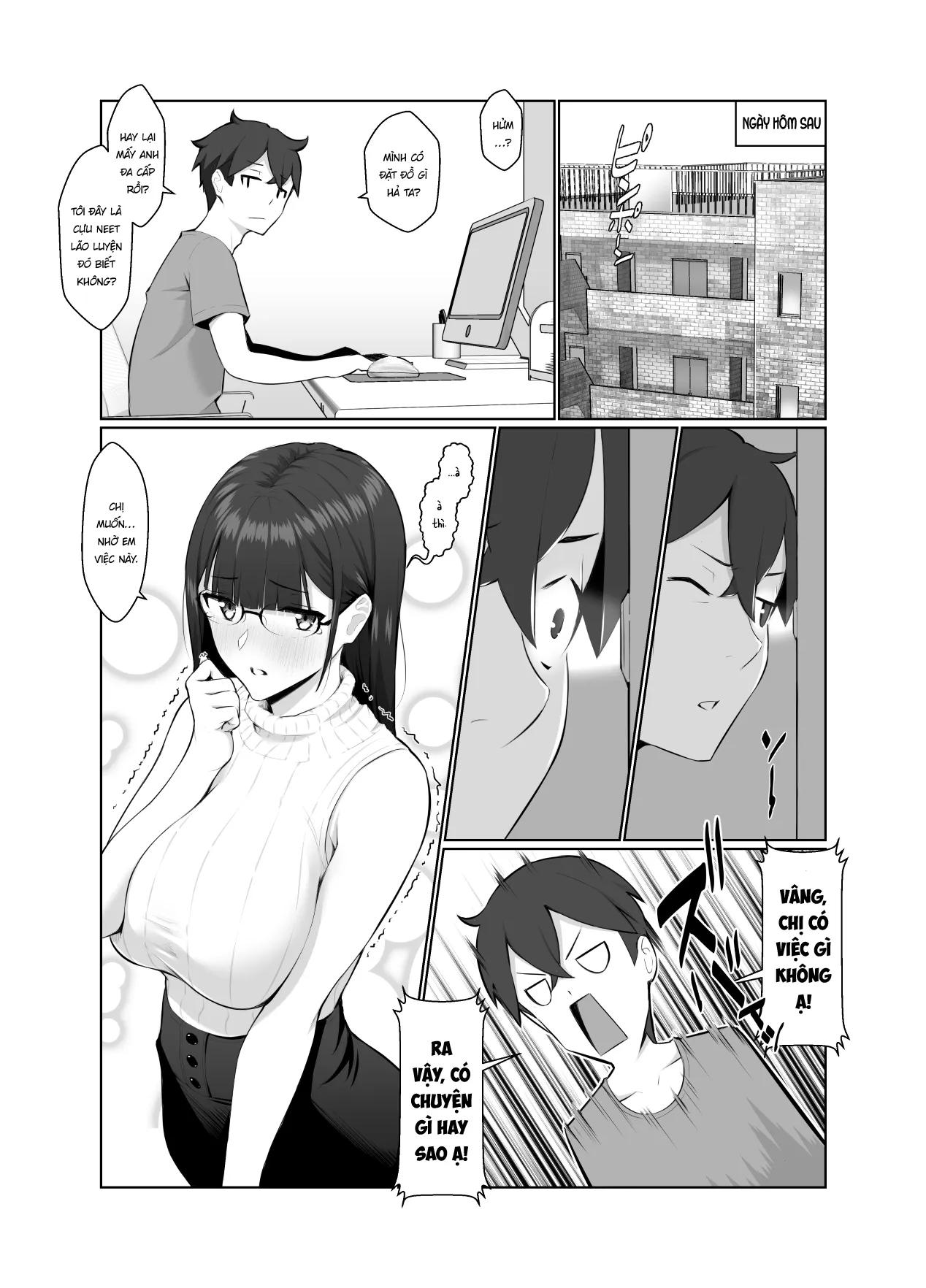 HentaiVN.net - Ảnh 15 - Bà chị thích livestream [Onee-san wa Nama Haishin ga Osuki] - Oneshot nuột