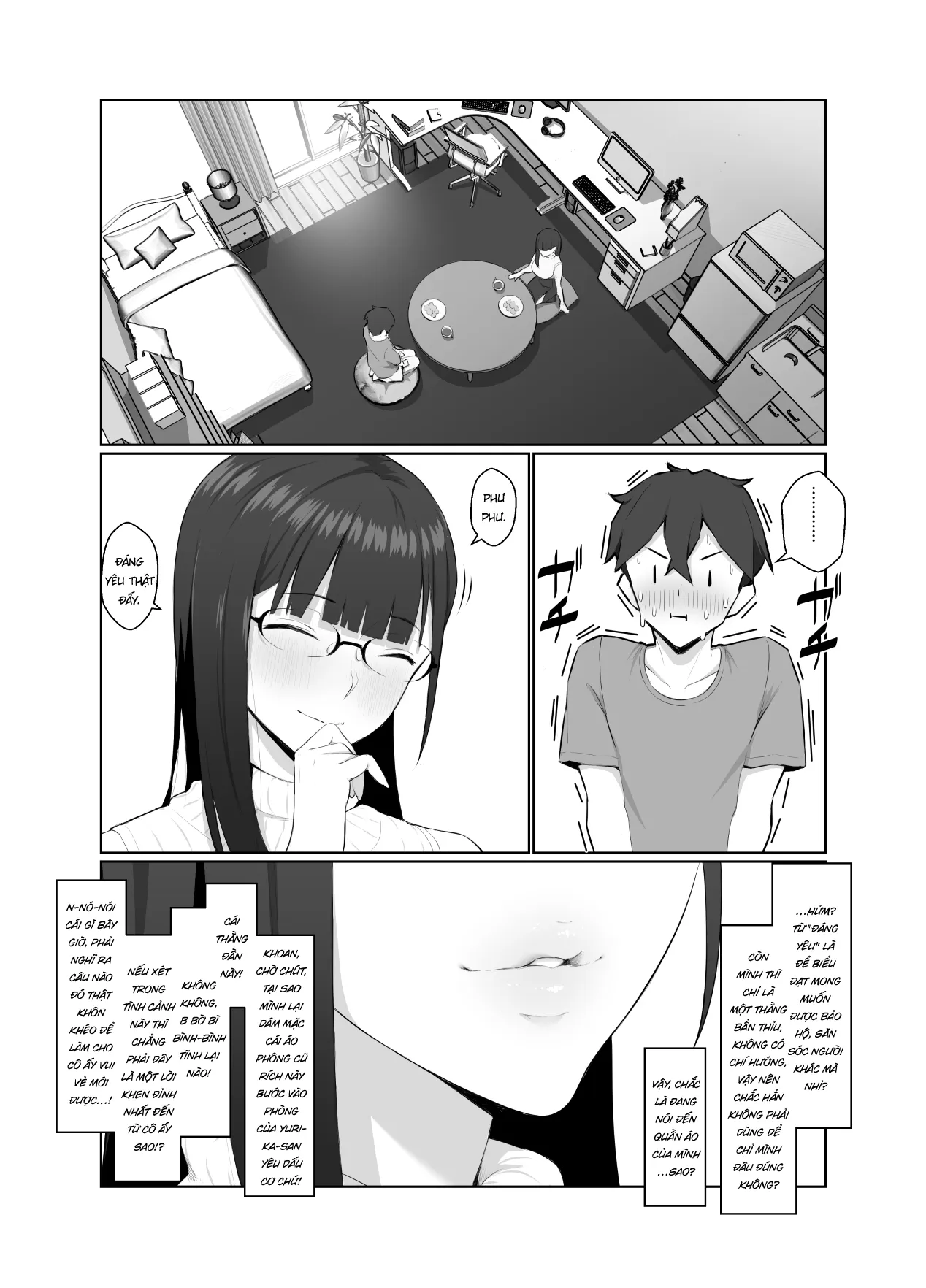 HentaiVN.net - Ảnh 18 - Bà chị thích livestream [Onee-san wa Nama Haishin ga Osuki] - Oneshot nuột