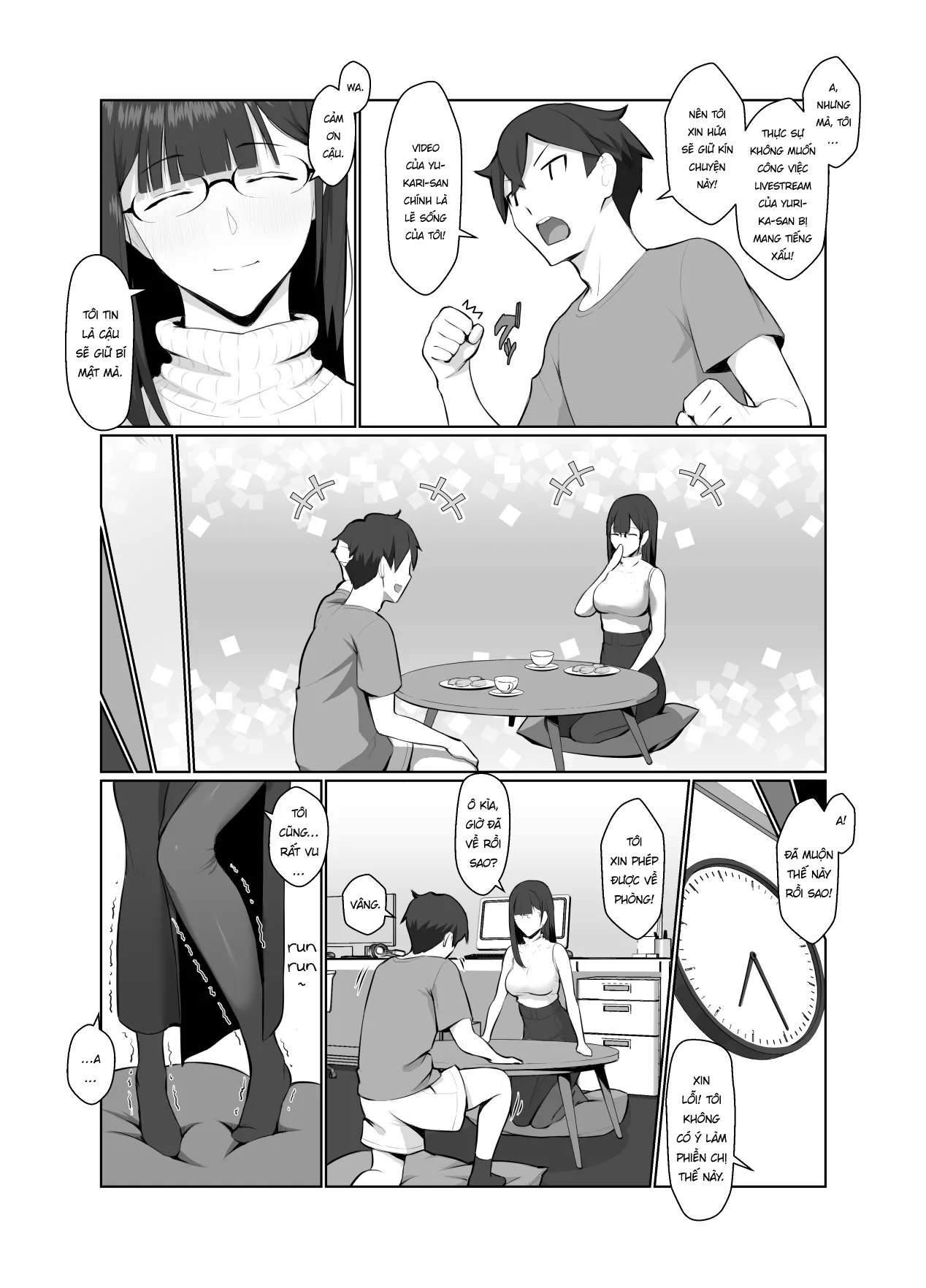 HentaiVN.net - Ảnh 20 - Bà chị thích livestream [Onee-san wa Nama Haishin ga Osuki] - Oneshot nuột
