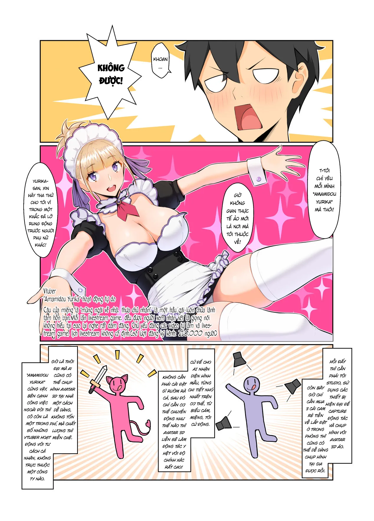 HentaiVN.net - Ảnh 7 - Bà chị thích livestream [Onee-san wa Nama Haishin ga Osuki] - Oneshot nuột
