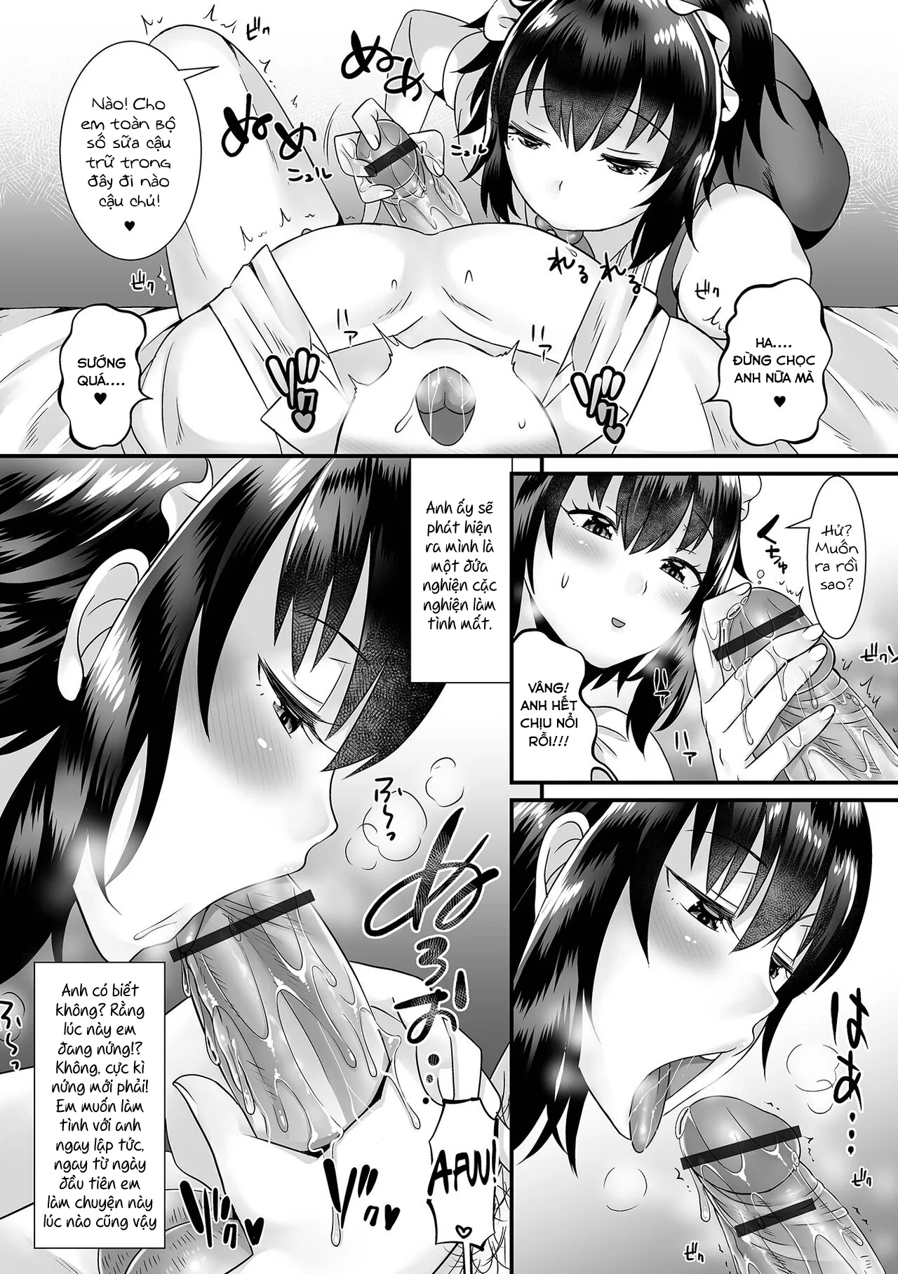 HentaiVN.net - Ảnh 10 - Seiki Sakushu Maid-san Oshigoto Desu Yo - Oneshot