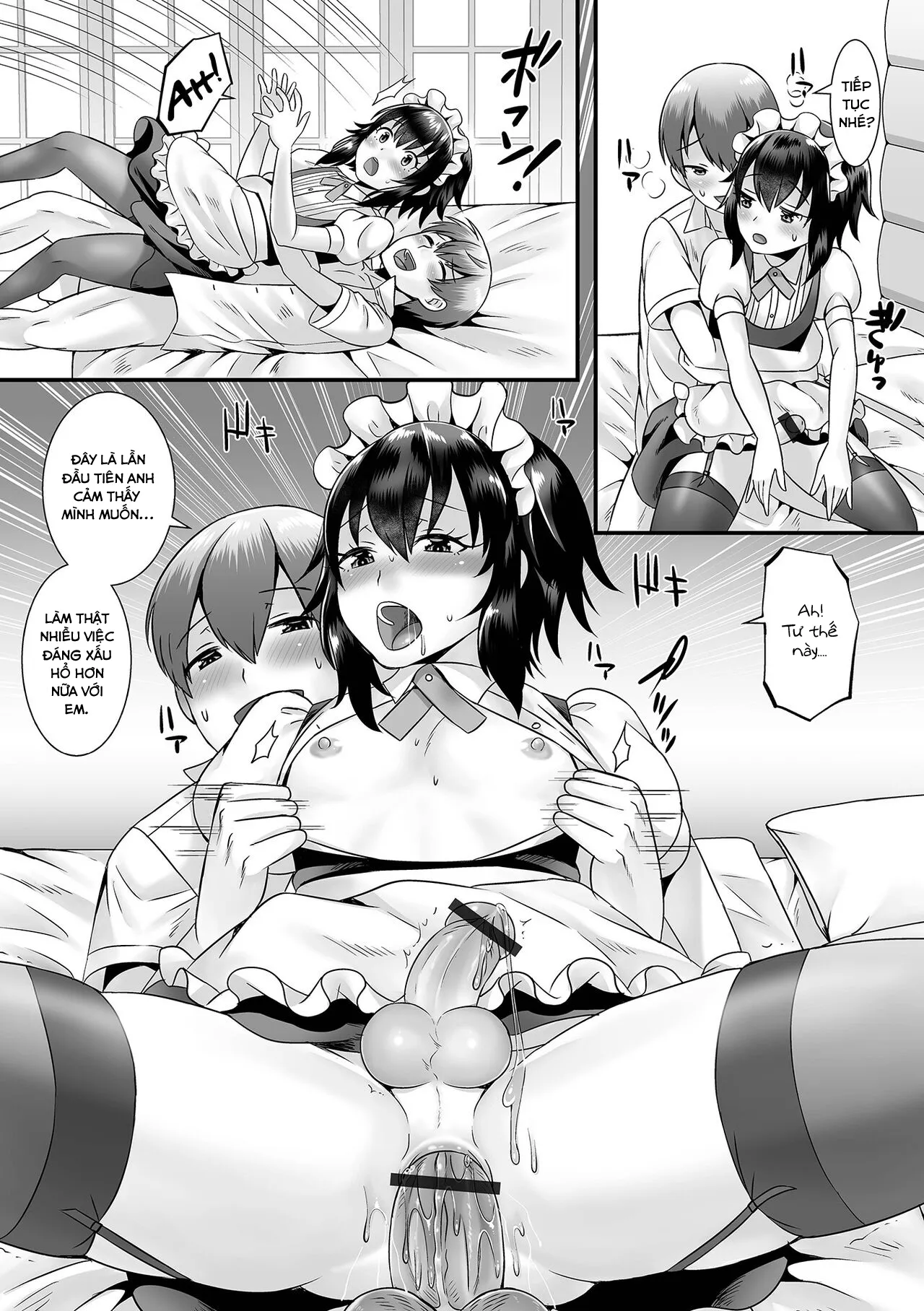 HentaiVN.net - Ảnh 16 - Seiki Sakushu Maid-san Oshigoto Desu Yo - Oneshot