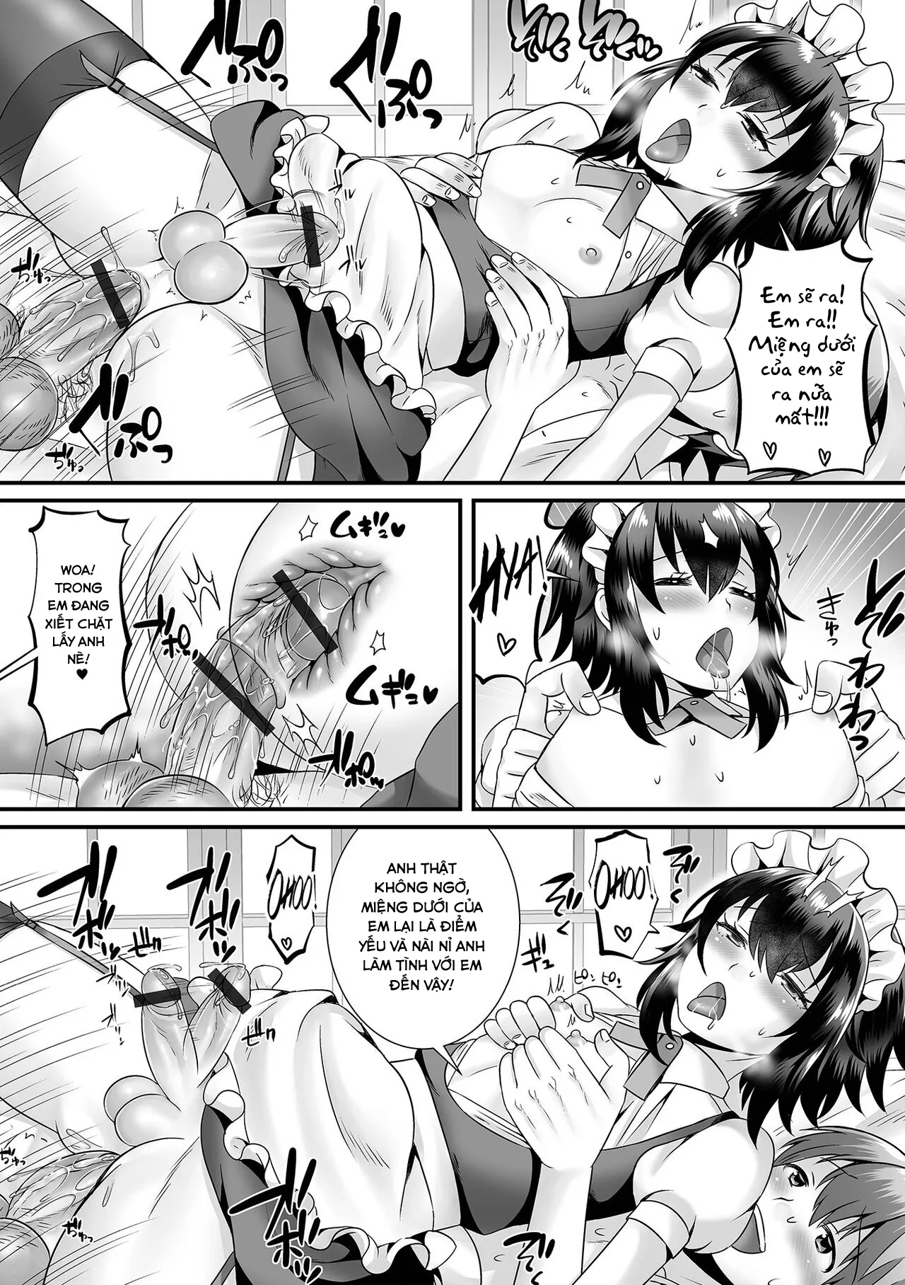 HentaiVN.net - Ảnh 17 - Seiki Sakushu Maid-san Oshigoto Desu Yo - Oneshot
