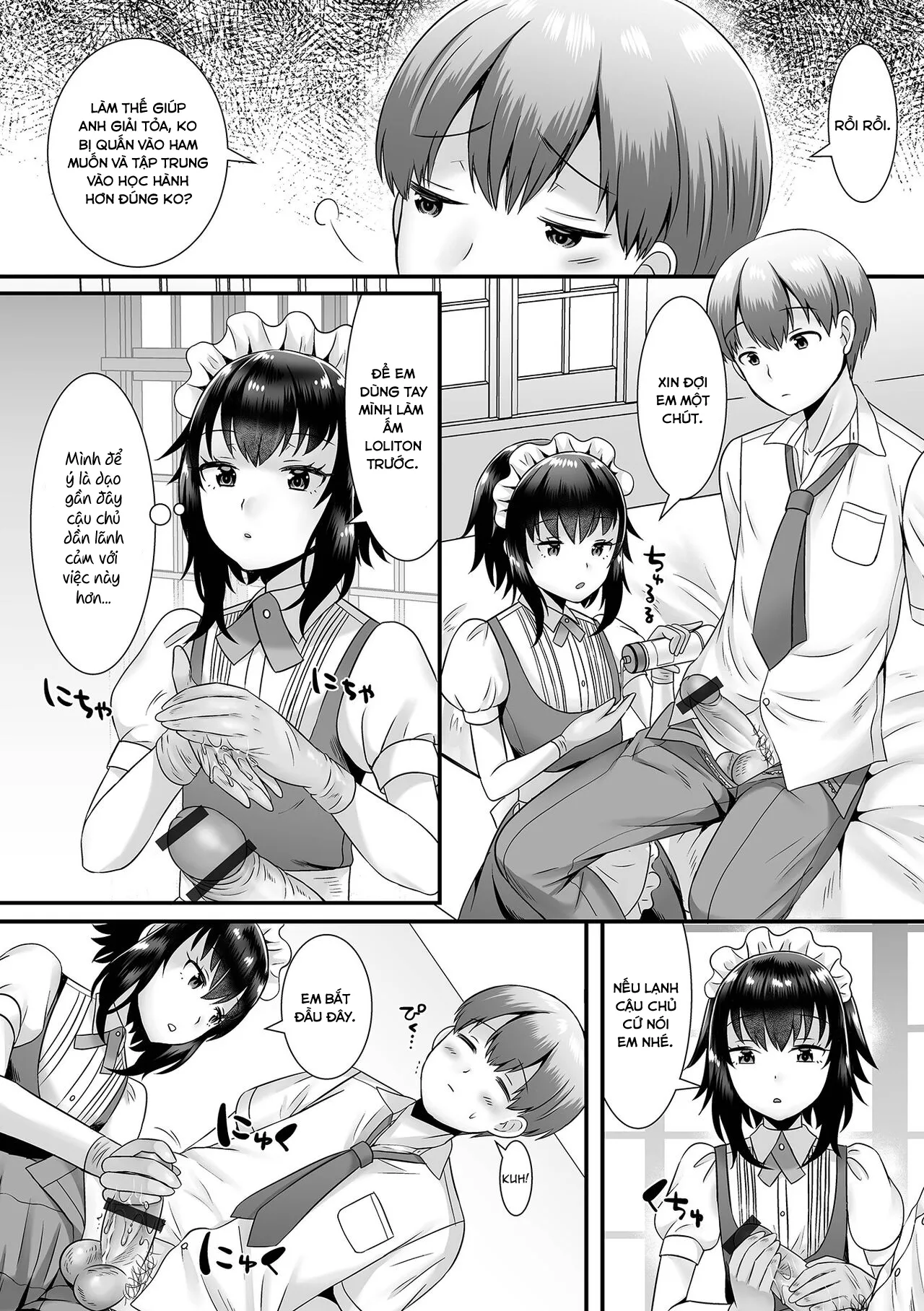 HentaiVN.net - Ảnh 3 - Seiki Sakushu Maid-san Oshigoto Desu Yo - Oneshot