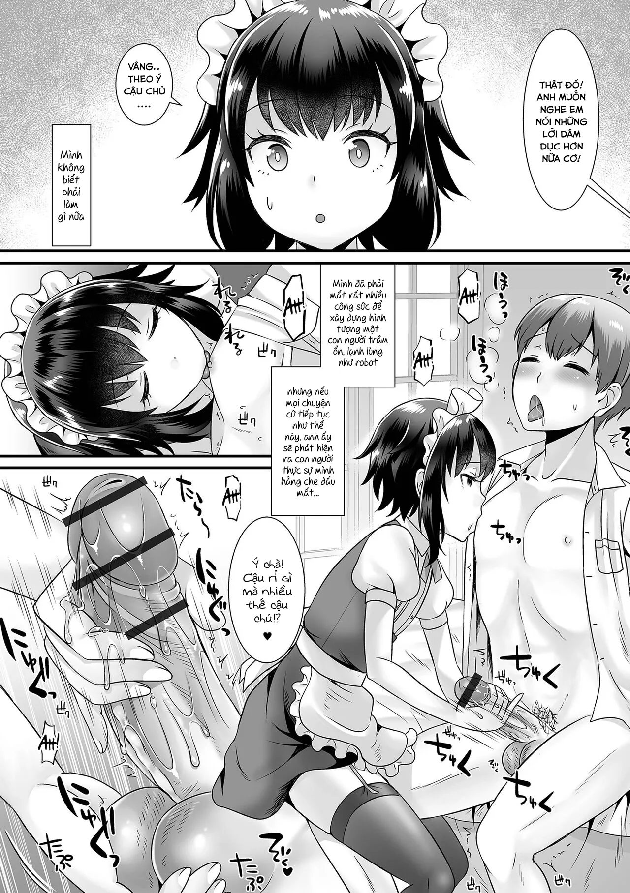 HentaiVN.net - Ảnh 9 - Seiki Sakushu Maid-san Oshigoto Desu Yo - Oneshot
