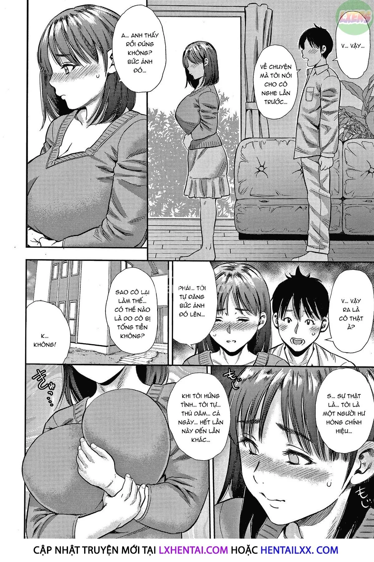 HentaiVN.net - Ảnh 7 - Wife Addiction♡ [Hitozuma Chu~Doku♡] - Chap 4