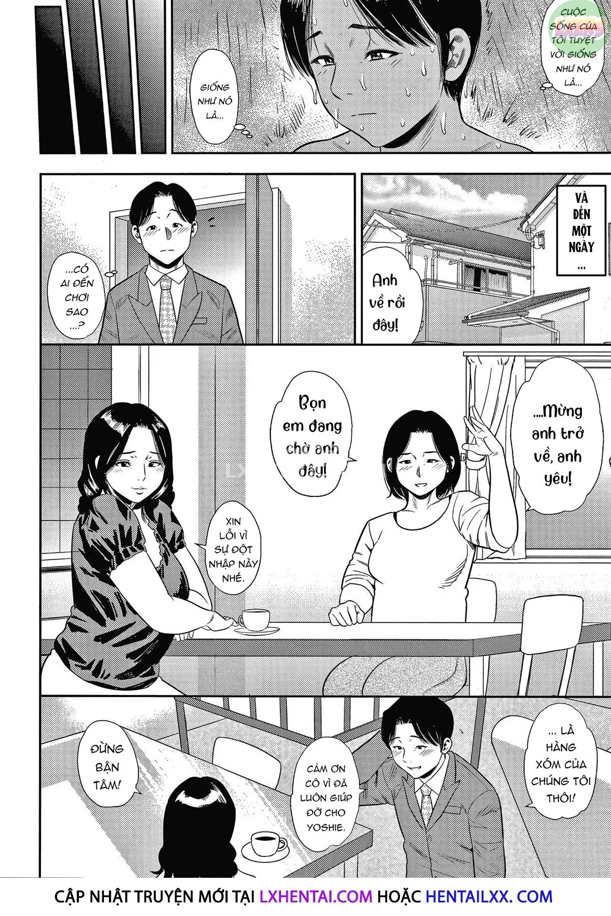 HentaiVN.net - Ảnh 9 - Wife Addiction♡ [Hitozuma Chu~Doku♡] - Chap 7