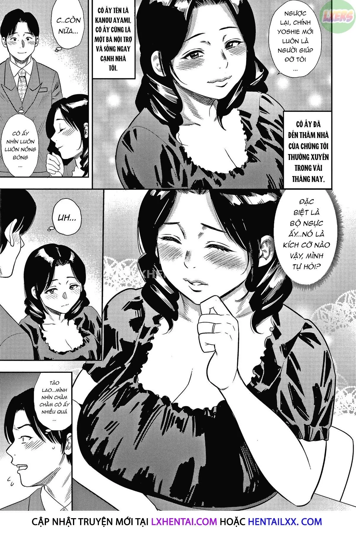 HentaiVN.net - Ảnh 10 - Wife Addiction♡ [Hitozuma Chu~Doku♡] - Chap 7