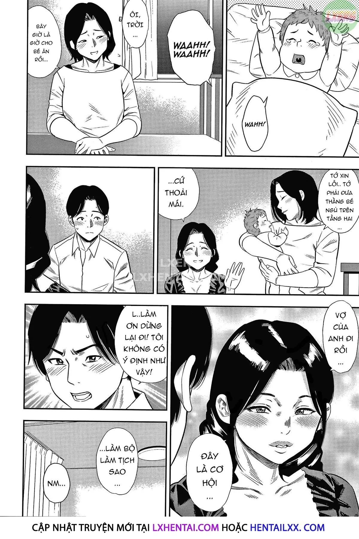 HentaiVN.net - Ảnh 15 - Wife Addiction♡ [Hitozuma Chu~Doku♡] - Chap 7