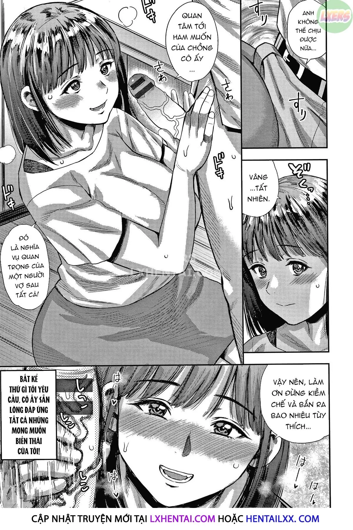 HentaiVN.net - Ảnh 8 - Wife Addiction♡ [Hitozuma Chu~Doku♡] - Chap 9