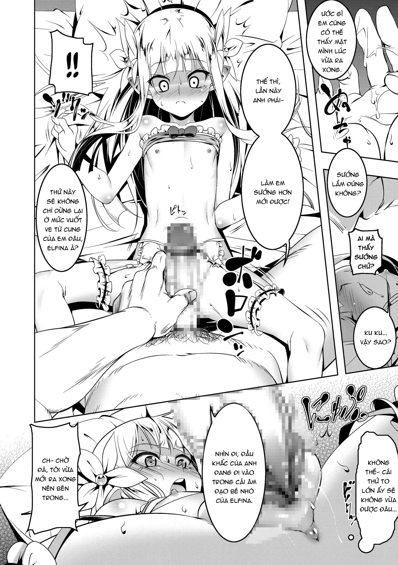 HentaiVN.net - Ảnh 13 - Kị sĩ khoái lạc ~Elfina~ [Koukotsu no Kishi ~Elfina~ ; Ectasy Knight ~Elfina~] - Chap 1