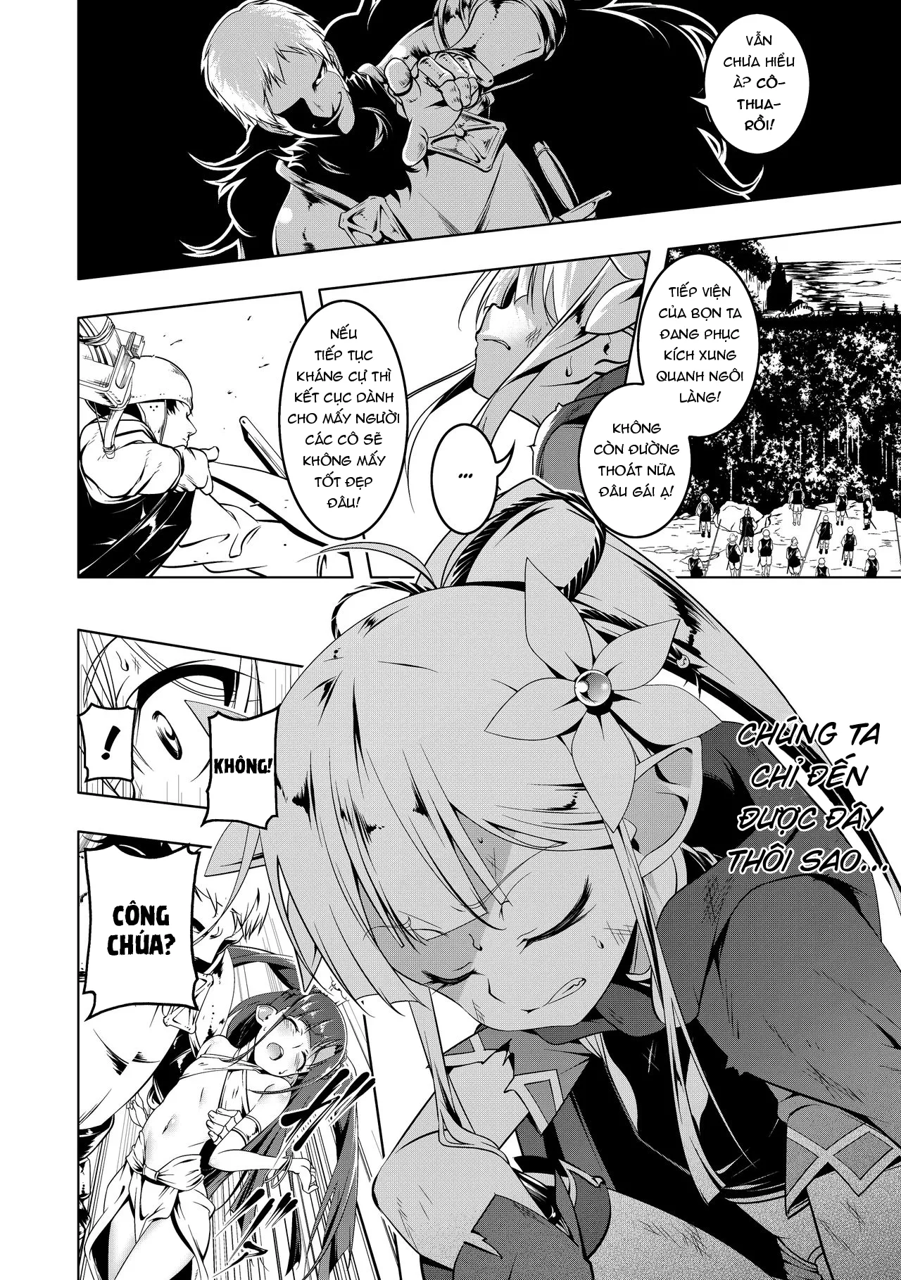 HentaiVN.net - Ảnh 3 - Kị sĩ khoái lạc ~Elfina~ [Koukotsu no Kishi ~Elfina~ ; Ectasy Knight ~Elfina~] - Chap 1