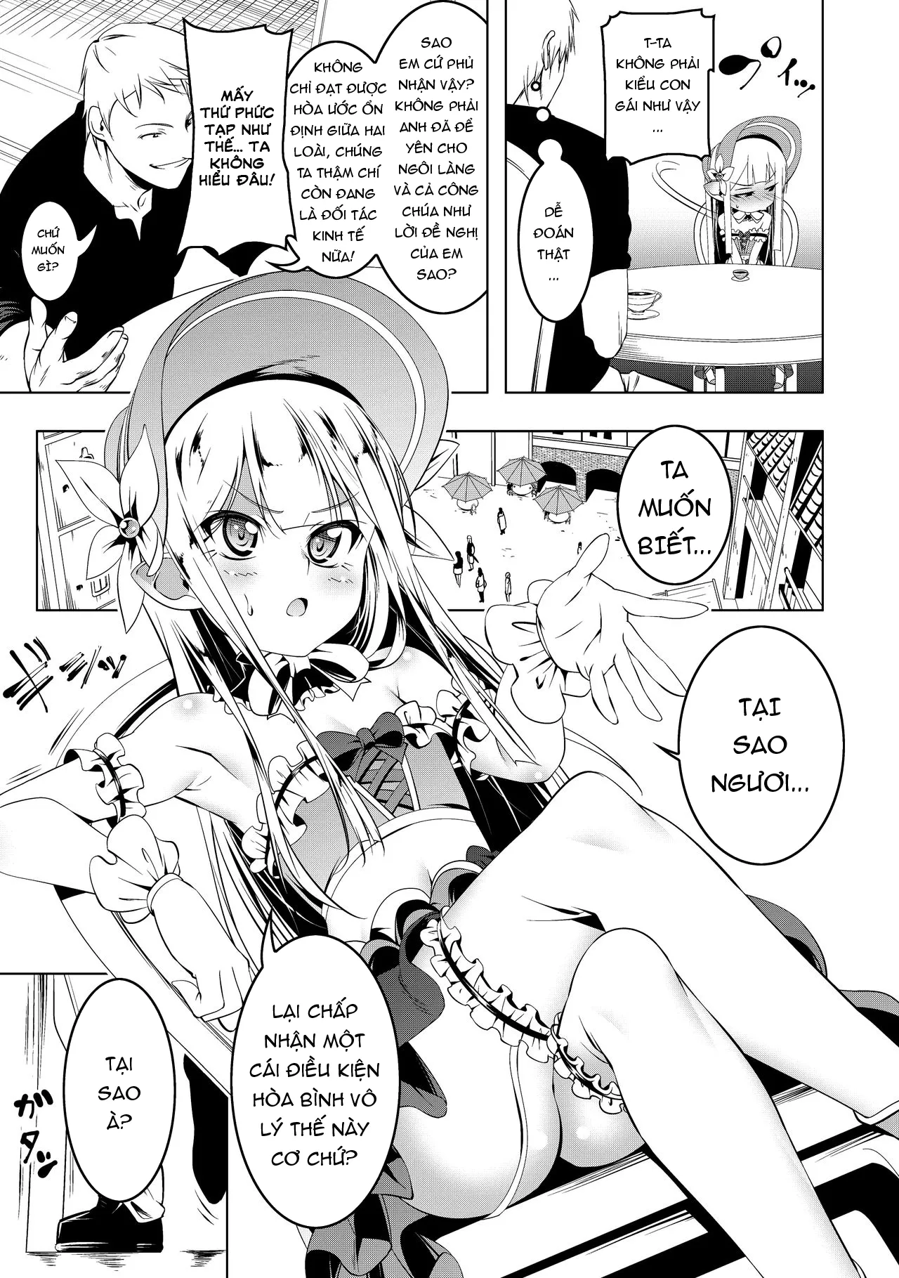 HentaiVN.net - Ảnh 6 - Kị sĩ khoái lạc ~Elfina~ [Koukotsu no Kishi ~Elfina~ ; Ectasy Knight ~Elfina~] - Chap 1