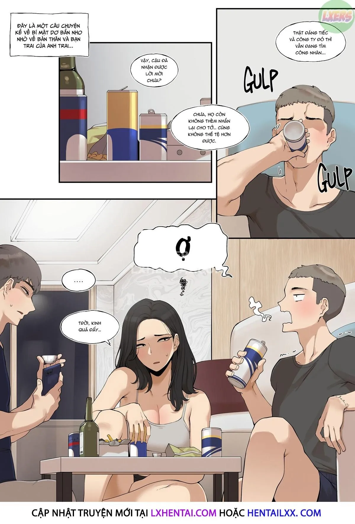 HentaiVN.net - Ảnh 5 - A Dirty Little Secret About Myself And My Brother's.. Friend - Oneshot