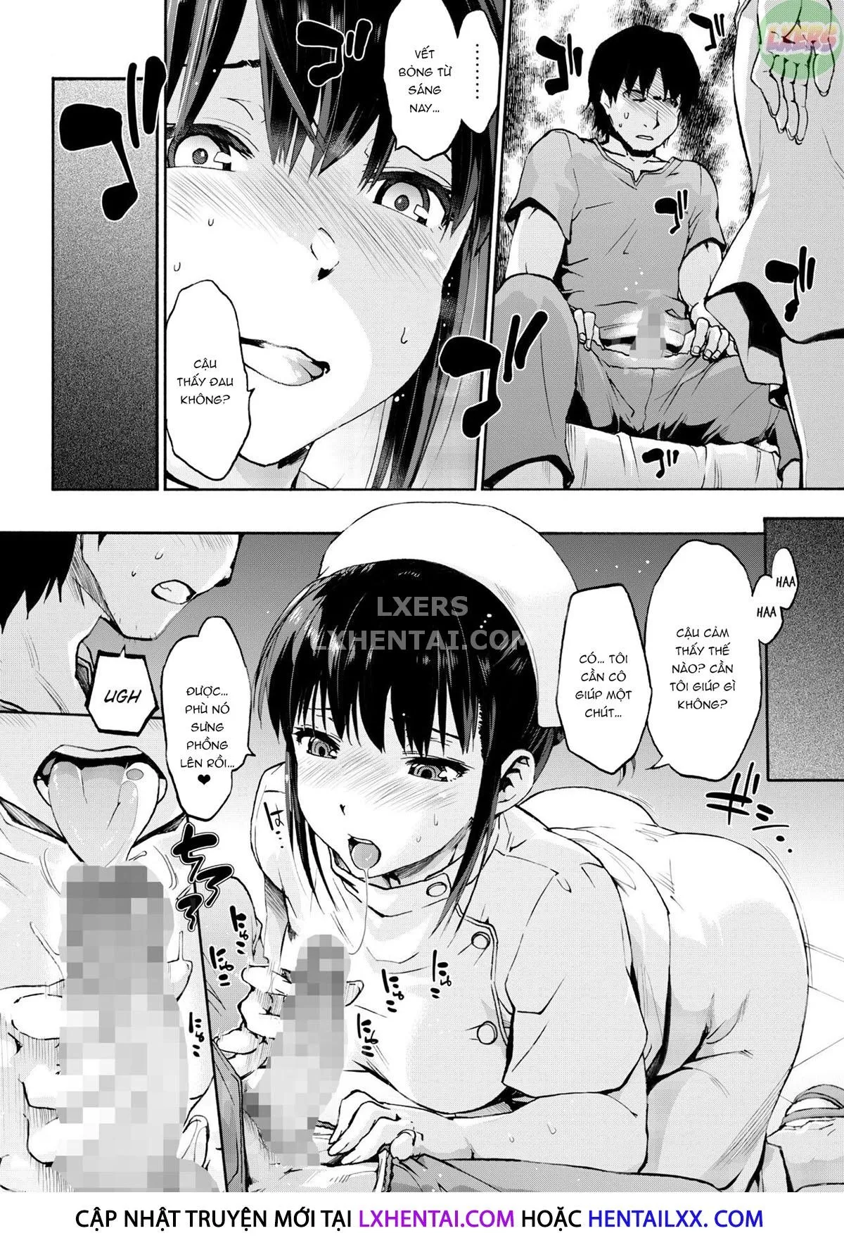 HentaiVN.net - Ảnh 8 - Miyasaka Hospital [Miyasaka Byouin] - Chap 1 - The Kind Seseragi-San