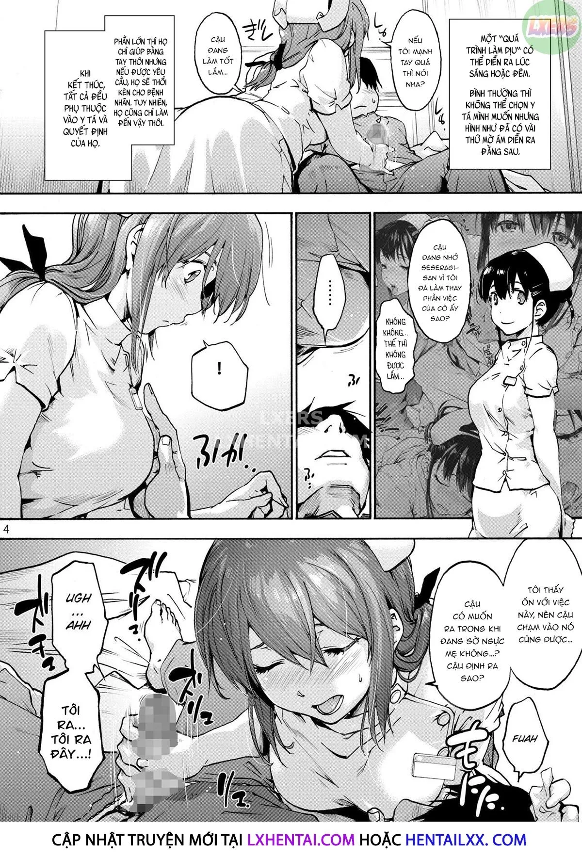 HentaiVN.net - Ảnh 8 - Miyasaka Hospital [Miyasaka Byouin] - Chap 2 - The Healing Morie-San