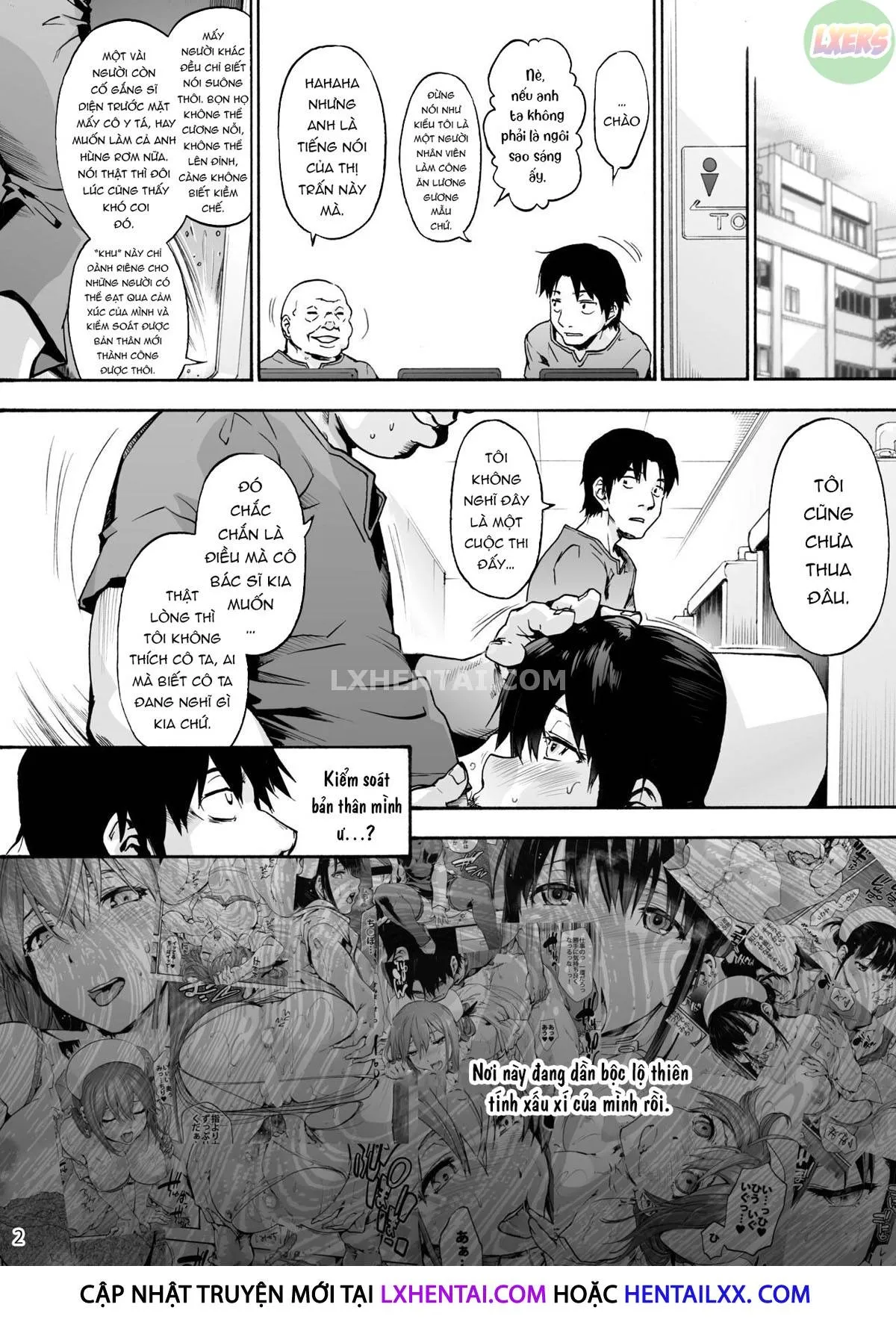 HentaiVN.net - Ảnh 7 - Miyasaka Hospital [Miyasaka Byouin] - Chap 3 - The Bull(Ied)Y Fujimura-San