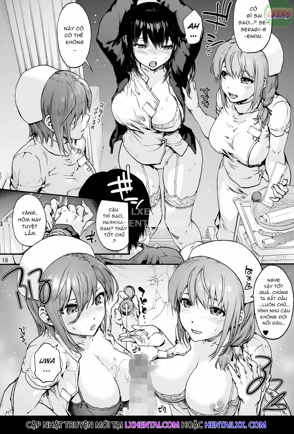 HentaiVN.net - Ảnh 23 - Miyasaka Hospital [Miyasaka Byouin] - Chap 4 - Healthy Days