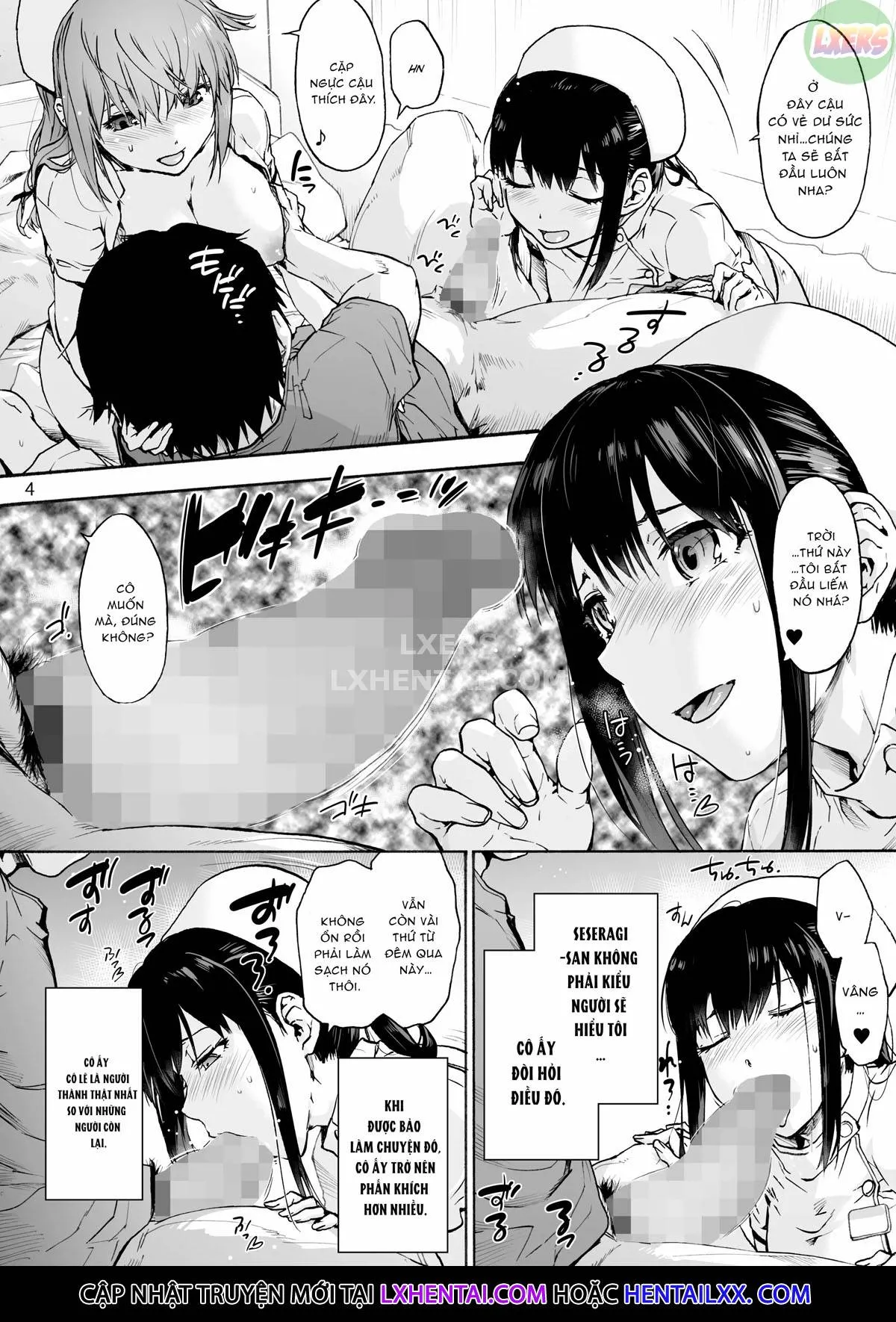 HentaiVN.net - Ảnh 9 - Miyasaka Hospital [Miyasaka Byouin] - Chap 4 - Healthy Days