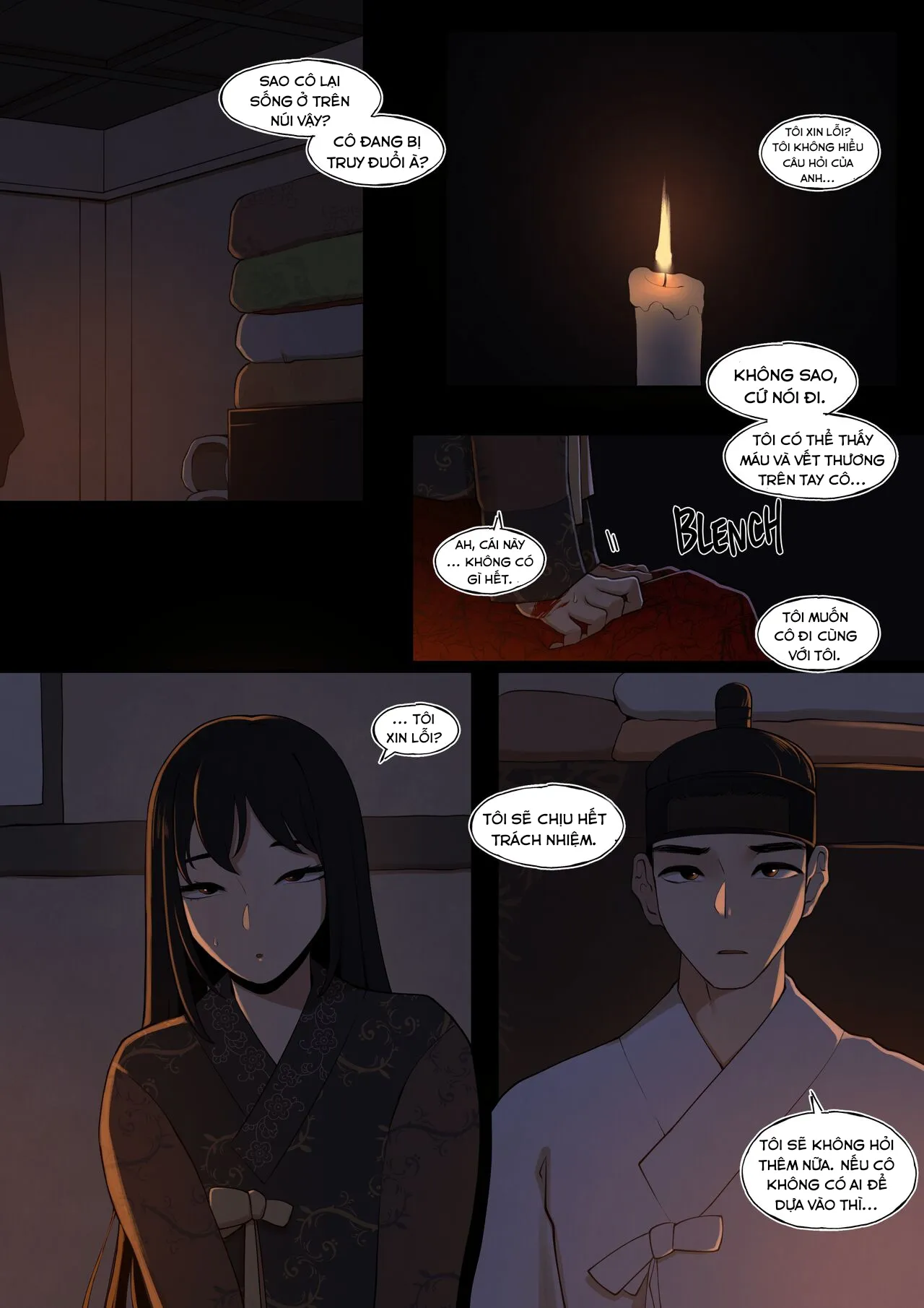 HentaiVN.net - Ảnh 8 - Nàng cáo trên núi. [The Tale of Fox Hill] - Oneshot