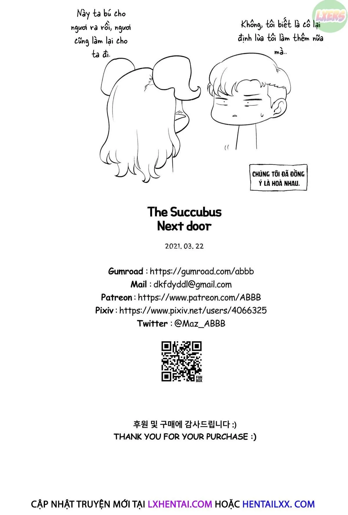 HentaiVN.net - Ảnh 24 - The Succubus Next Door - Oneshot