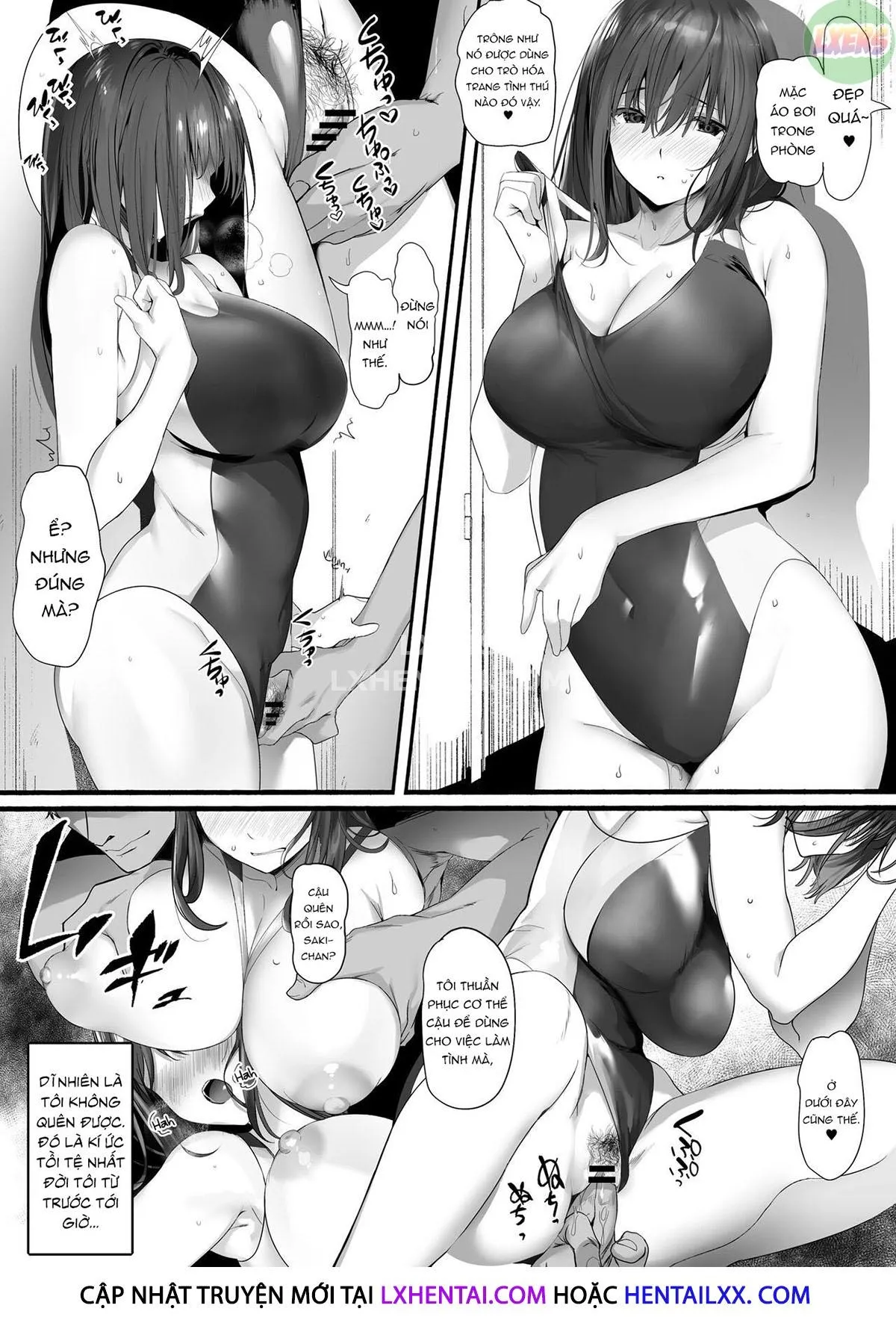 HentaiVN.net - Ảnh 19 - The Whole Story Of My Neat Childhood Friend In The Swimming Club Being Toyed With By A Dumbass [Suieibu No Seisokei Osananajimi Ga DQN Ni Moteasobareru Ichibushijuu] - Oneshot