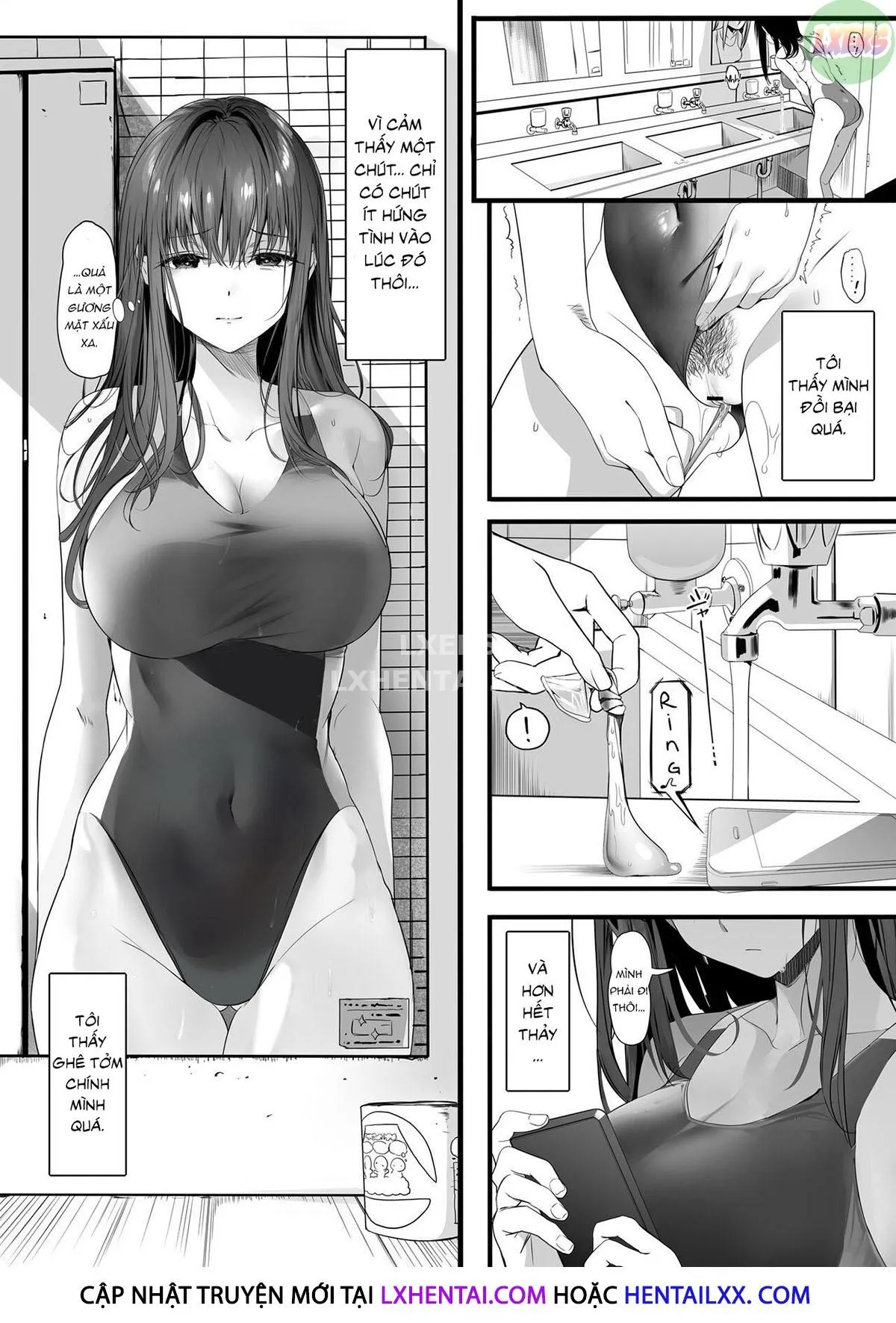HentaiVN.net - Ảnh 37 - The Whole Story Of My Neat Childhood Friend In The Swimming Club Being Toyed With By A Dumbass [Suieibu No Seisokei Osananajimi Ga DQN Ni Moteasobareru Ichibushijuu] - Oneshot