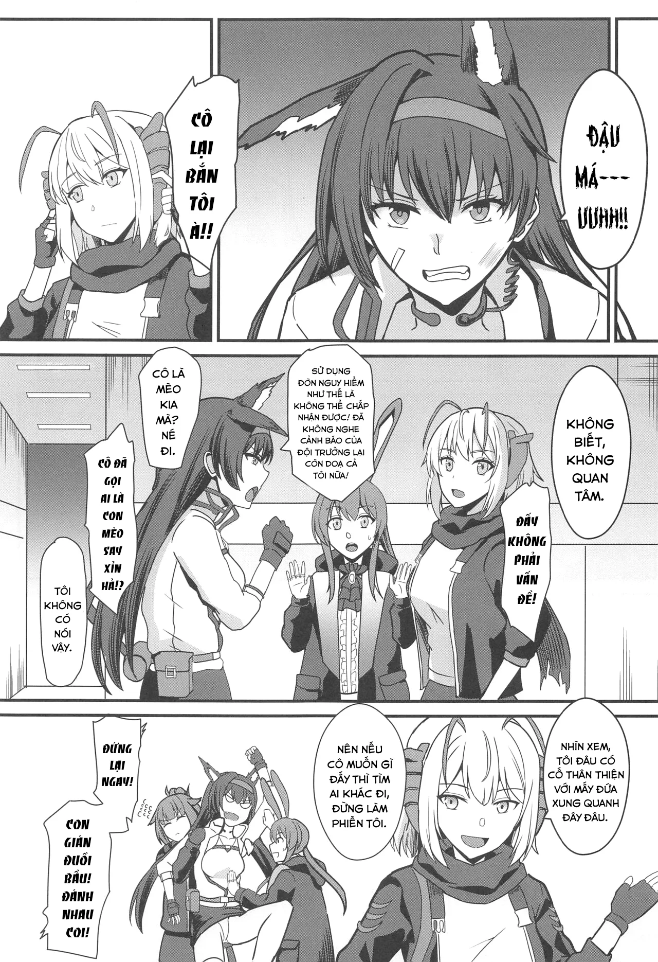 HentaiVN.net - Ảnh 5 - Akuma e no Kumotsu (Arknights) - Oneshot
