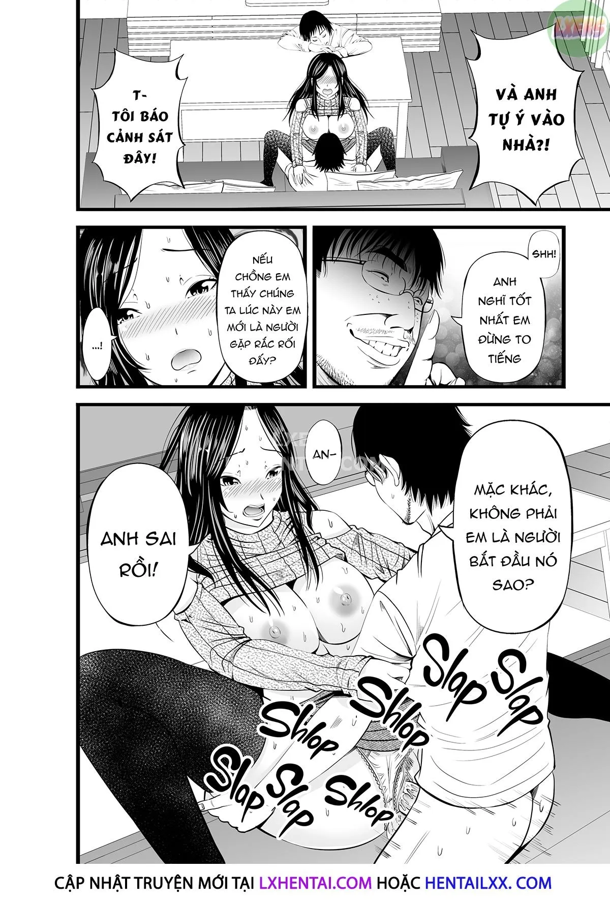 HentaiVN.net - Ảnh 24 - Cắm sừng Hàng xóm - Oneshot