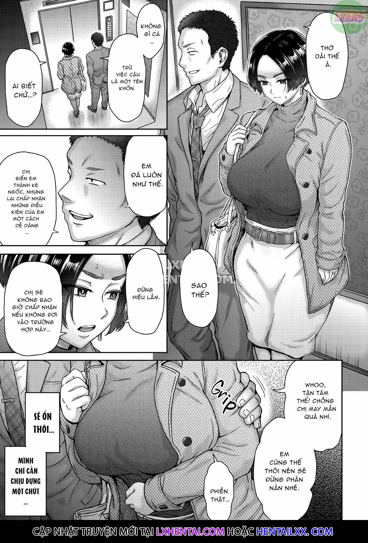 HentaiVN.net - Ảnh 10 - Anegohada Hitozuma Hitomi (32-Sai) - Oneshot - Không che