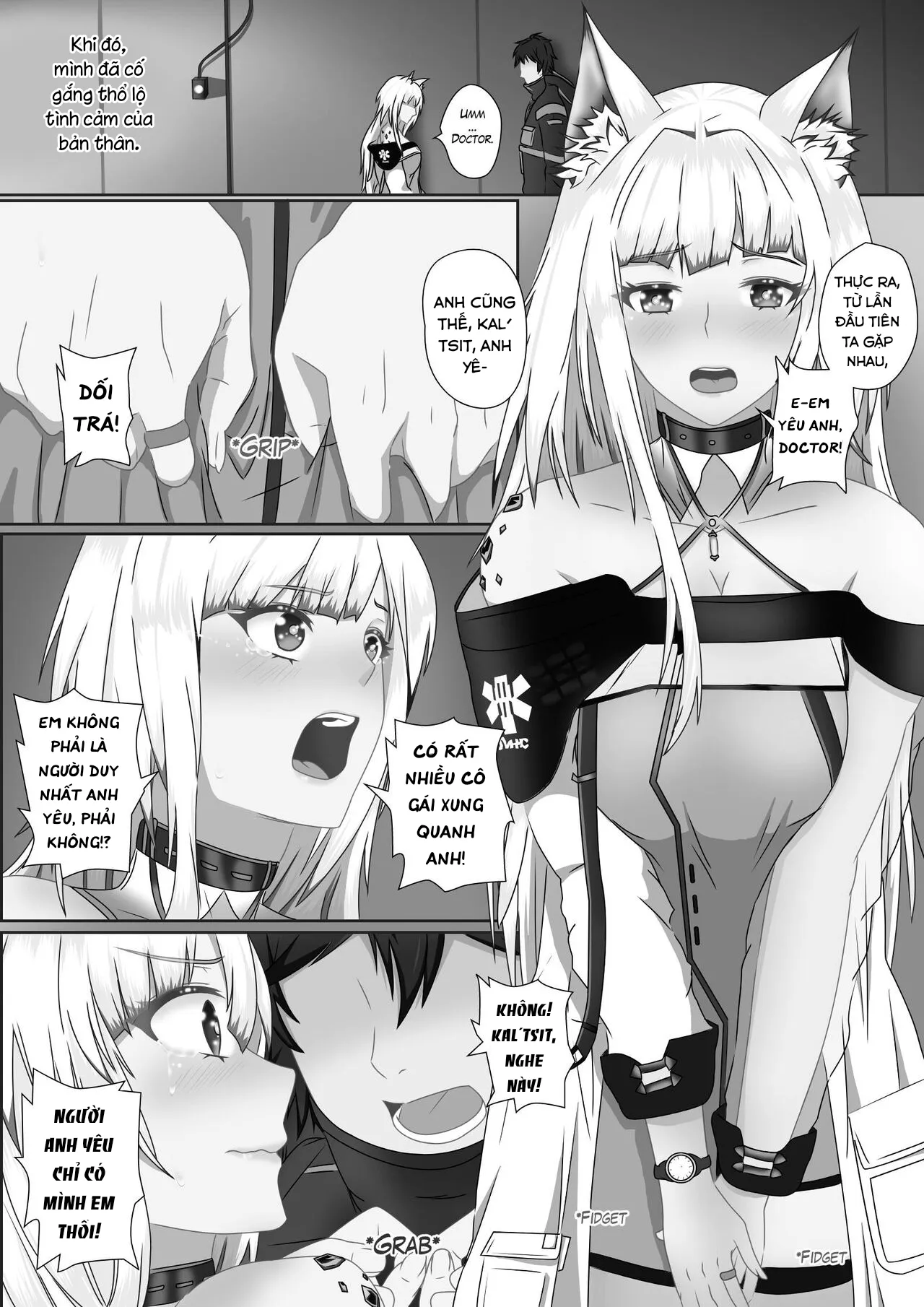 HentaiVN.net - Ảnh 5 - Những kí ức của quá khứ. (Arknight) [Memories Of The Past] - Chap 1