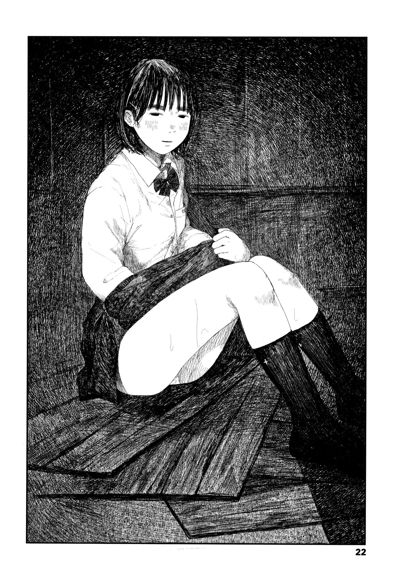 HentaiVN.net - Ảnh 24 - Những câu chuyện tuổi thanh xuân [落ちない雨] - Chap 1: Trú mưa 1
