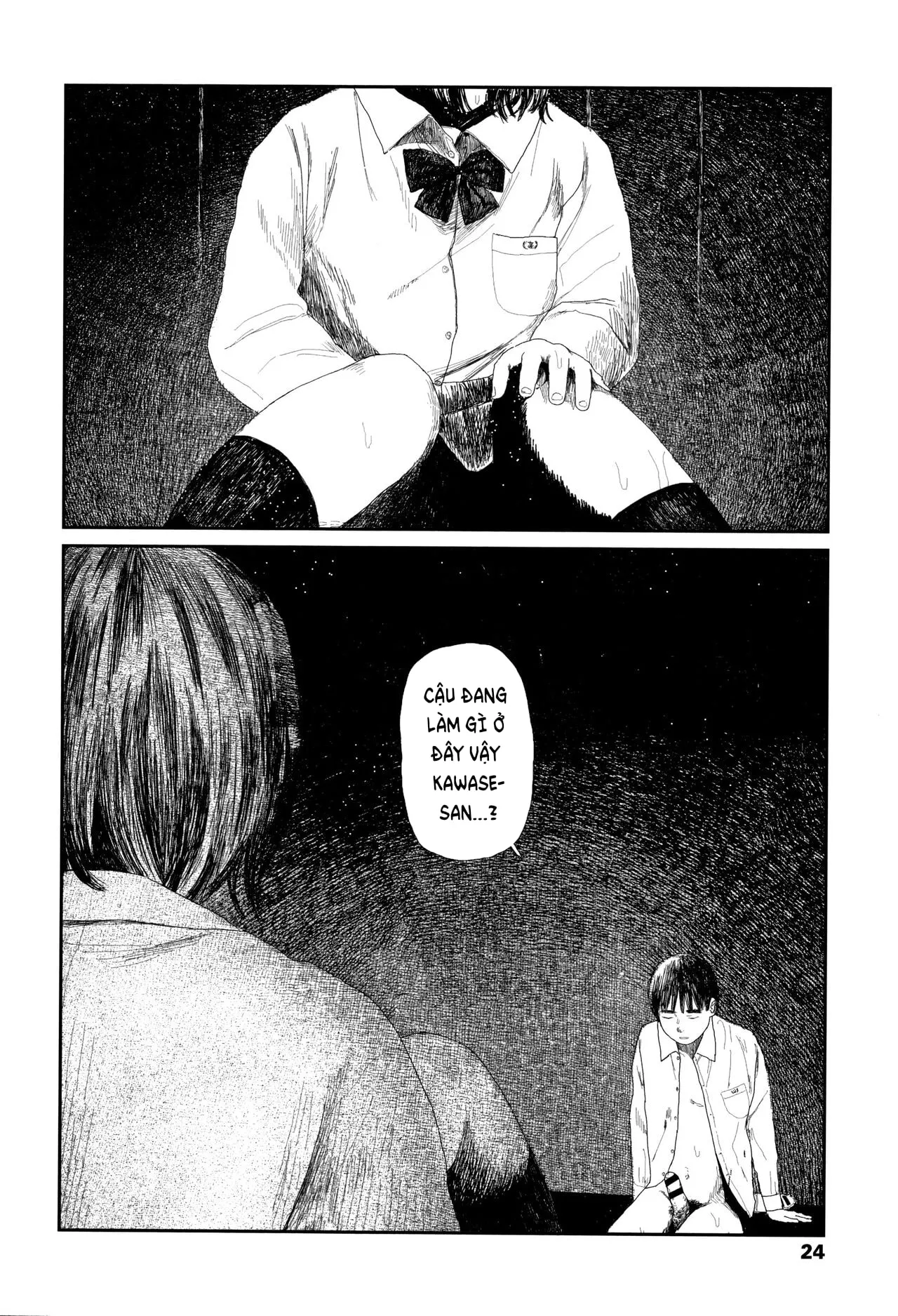 HentaiVN.net - Ảnh 3 - Những câu chuyện tuổi thanh xuân [落ちない雨] - Chap 2: Trú mưa 2