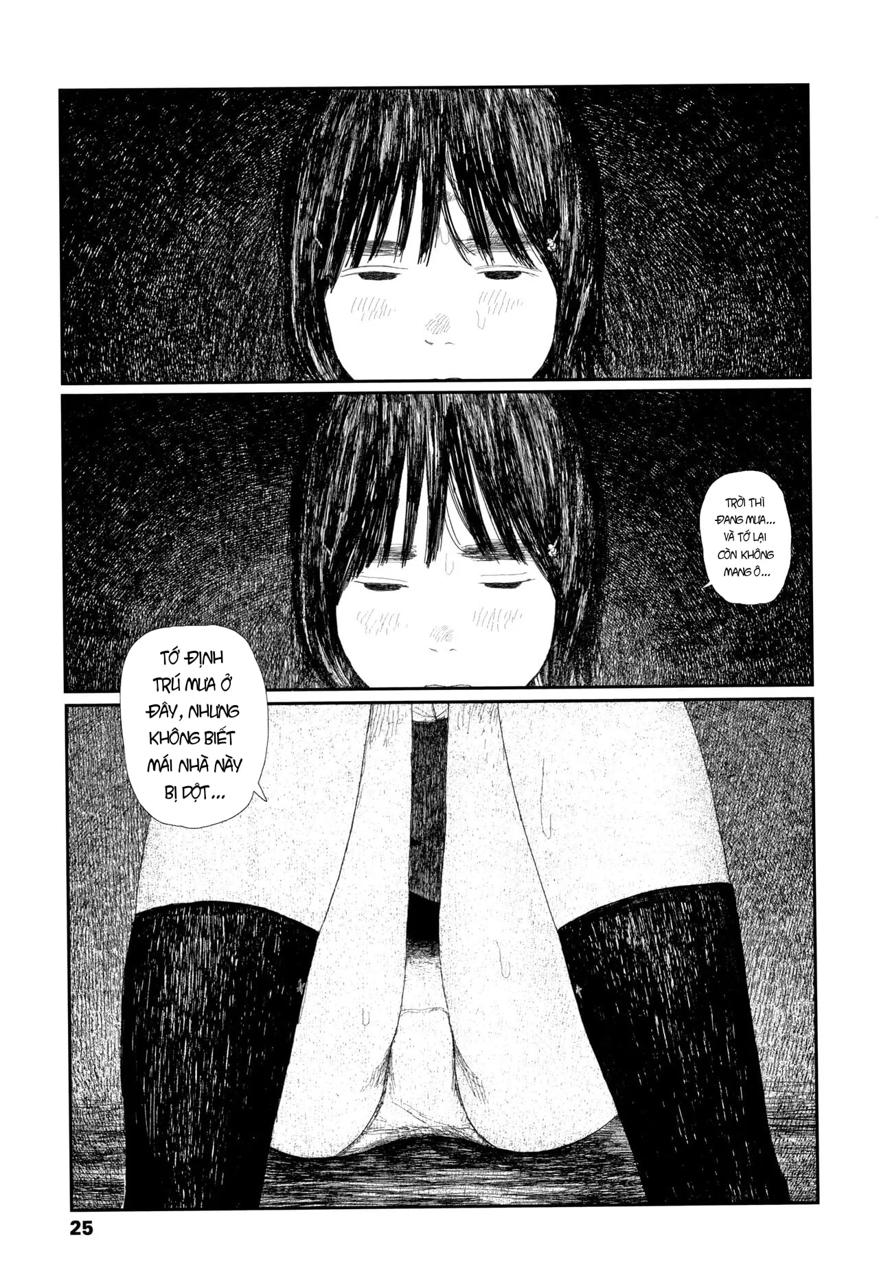 HentaiVN.net - Ảnh 4 - Những câu chuyện tuổi thanh xuân [落ちない雨] - Chap 2: Trú mưa 2