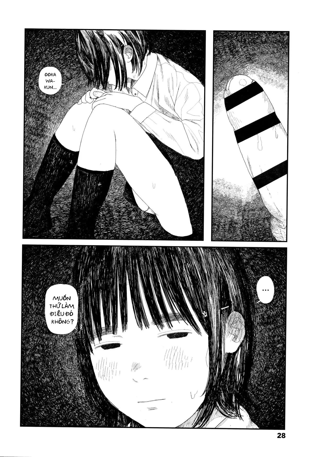 HentaiVN.net - Ảnh 7 - Những câu chuyện tuổi thanh xuân [落ちない雨] - Chap 2: Trú mưa 2
