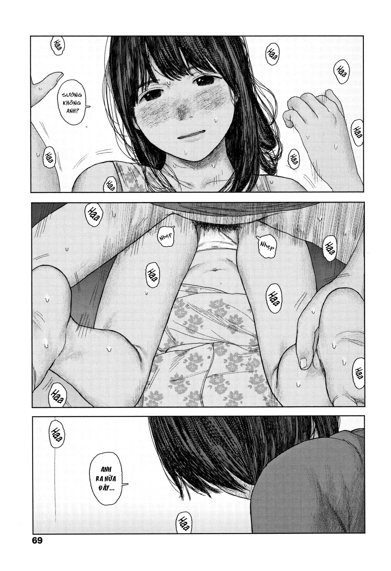 HentaiVN.net - Ảnh 22 - Những câu chuyện tuổi thanh xuân [落ちない雨] - Chap 3. The backseat of she