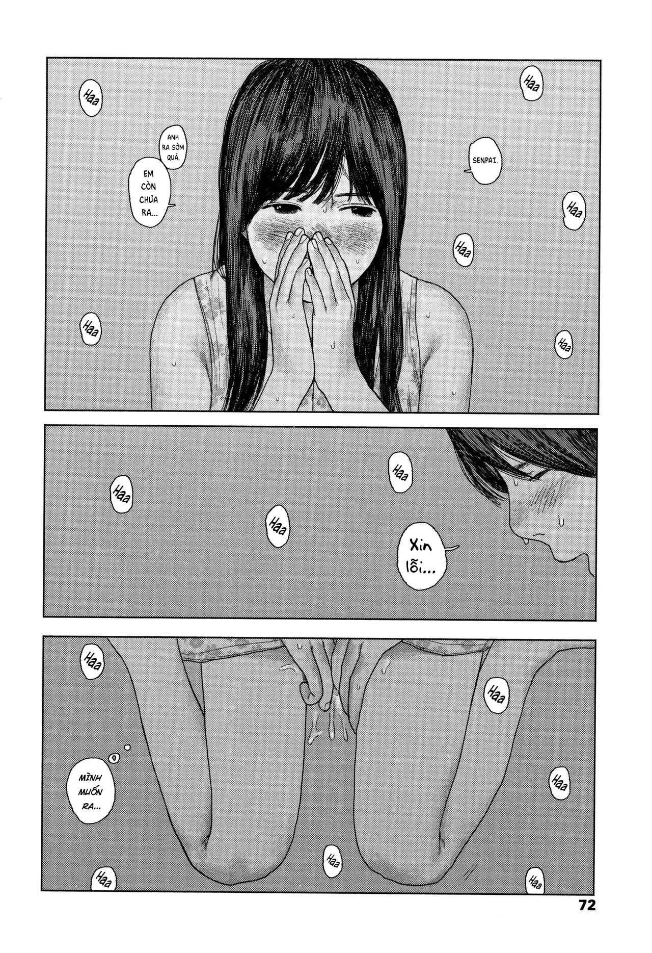 HentaiVN.net - Ảnh 25 - Những câu chuyện tuổi thanh xuân [落ちない雨] - Chap 3. The backseat of she